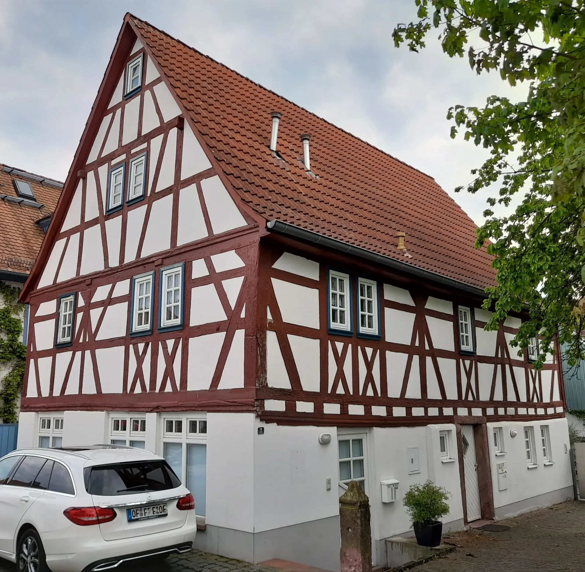 Fachwerkhaus in der Bachgasse in Langen