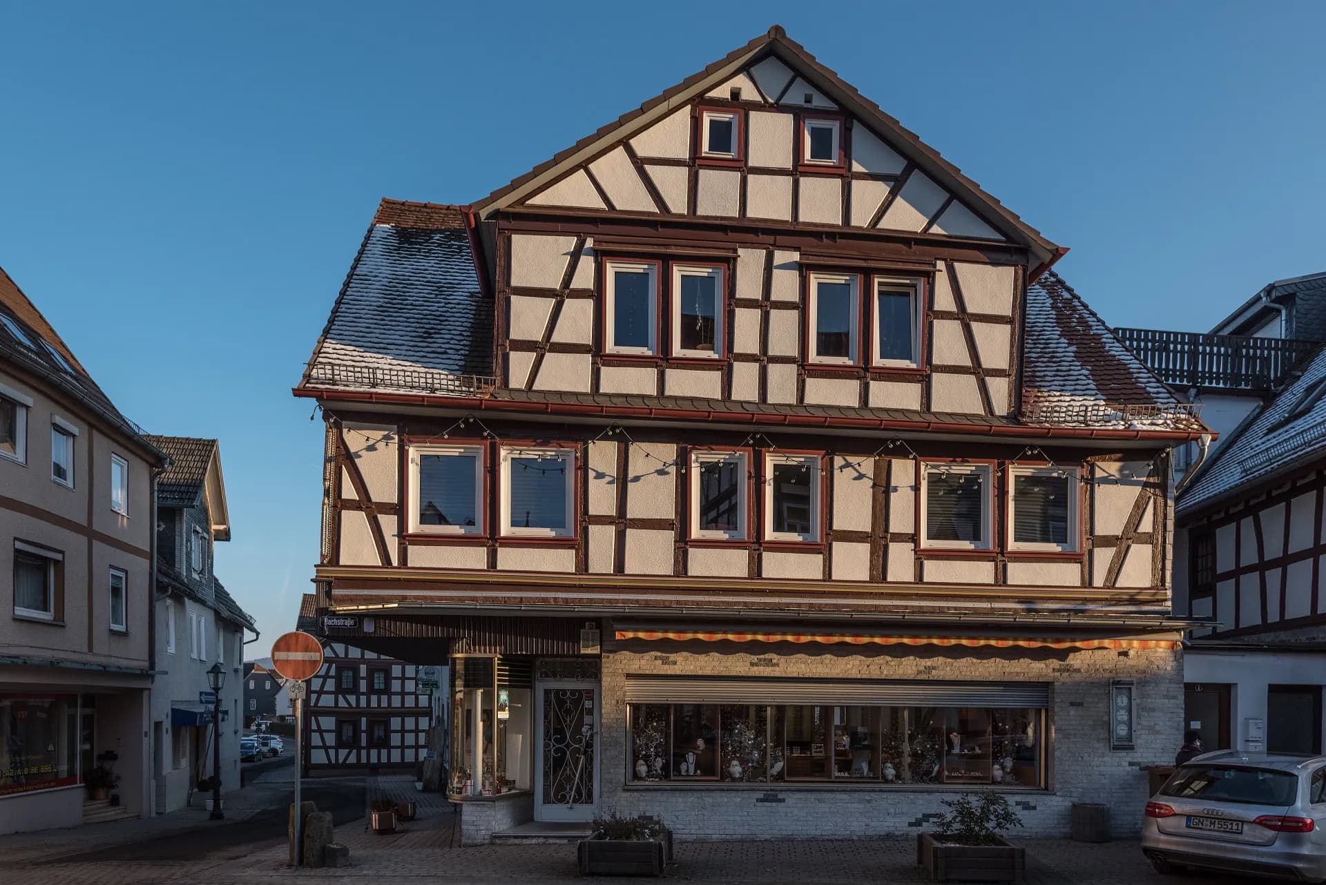 Fachwerkhaus Bachstraße 1 in Wächtersbach