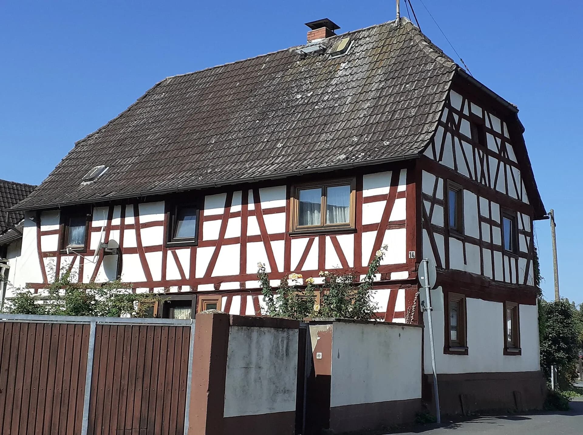 Fachwerkhaus Bahnhofstraße 14 in Dreieich-Offenthal