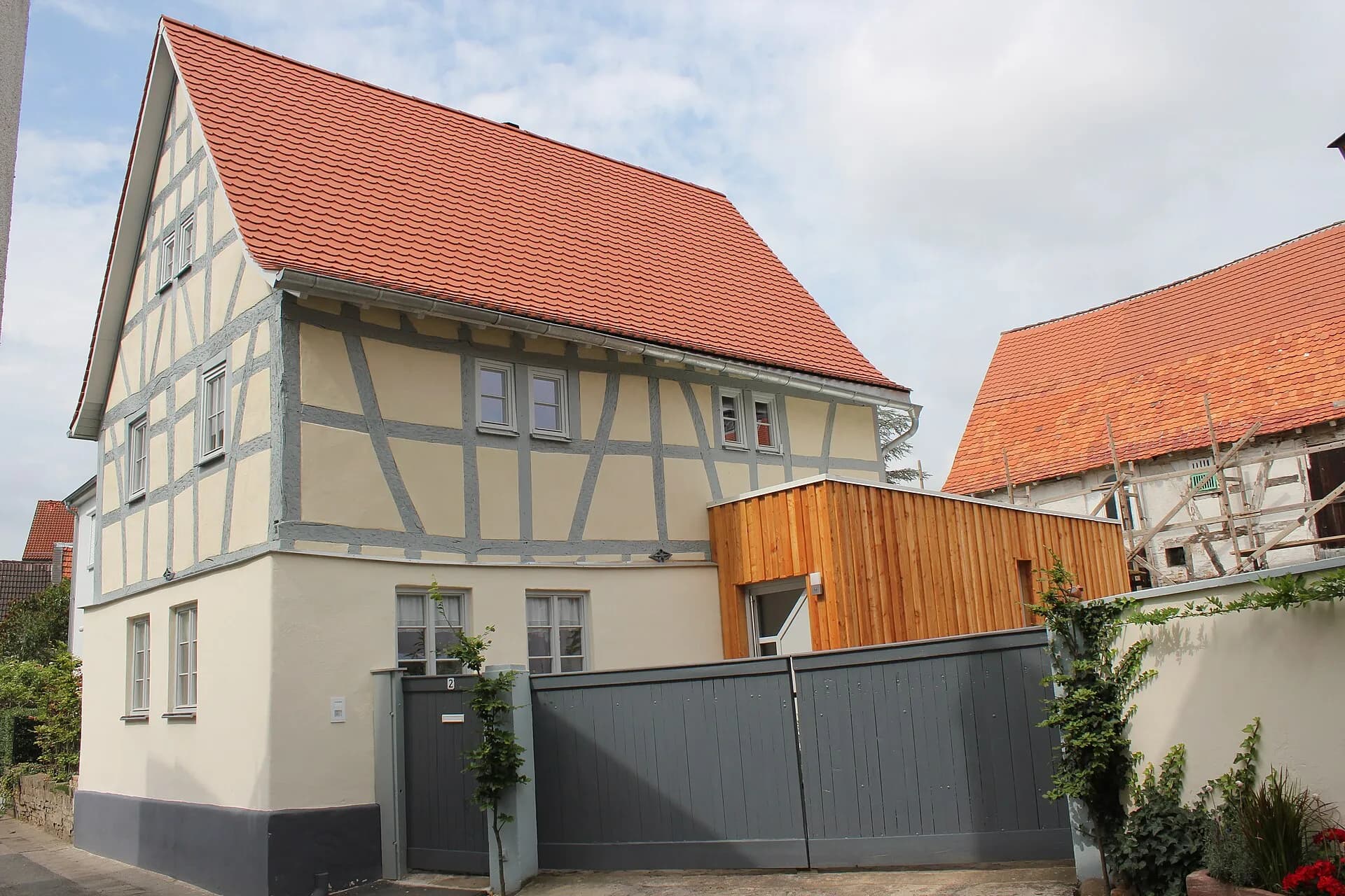 Fachwerkhaus in der Borngasse in Schwalbach am Taunus