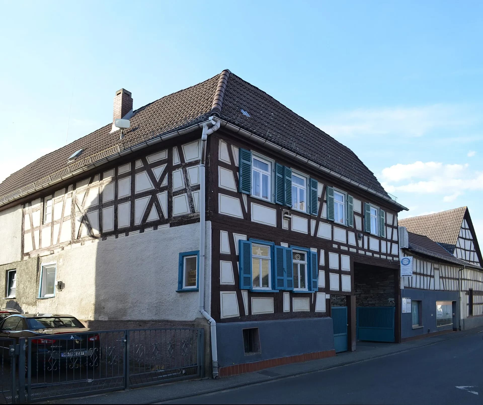 Fachwerkhaus in der Burgstraße 10 in Oberursel-Bommersheim