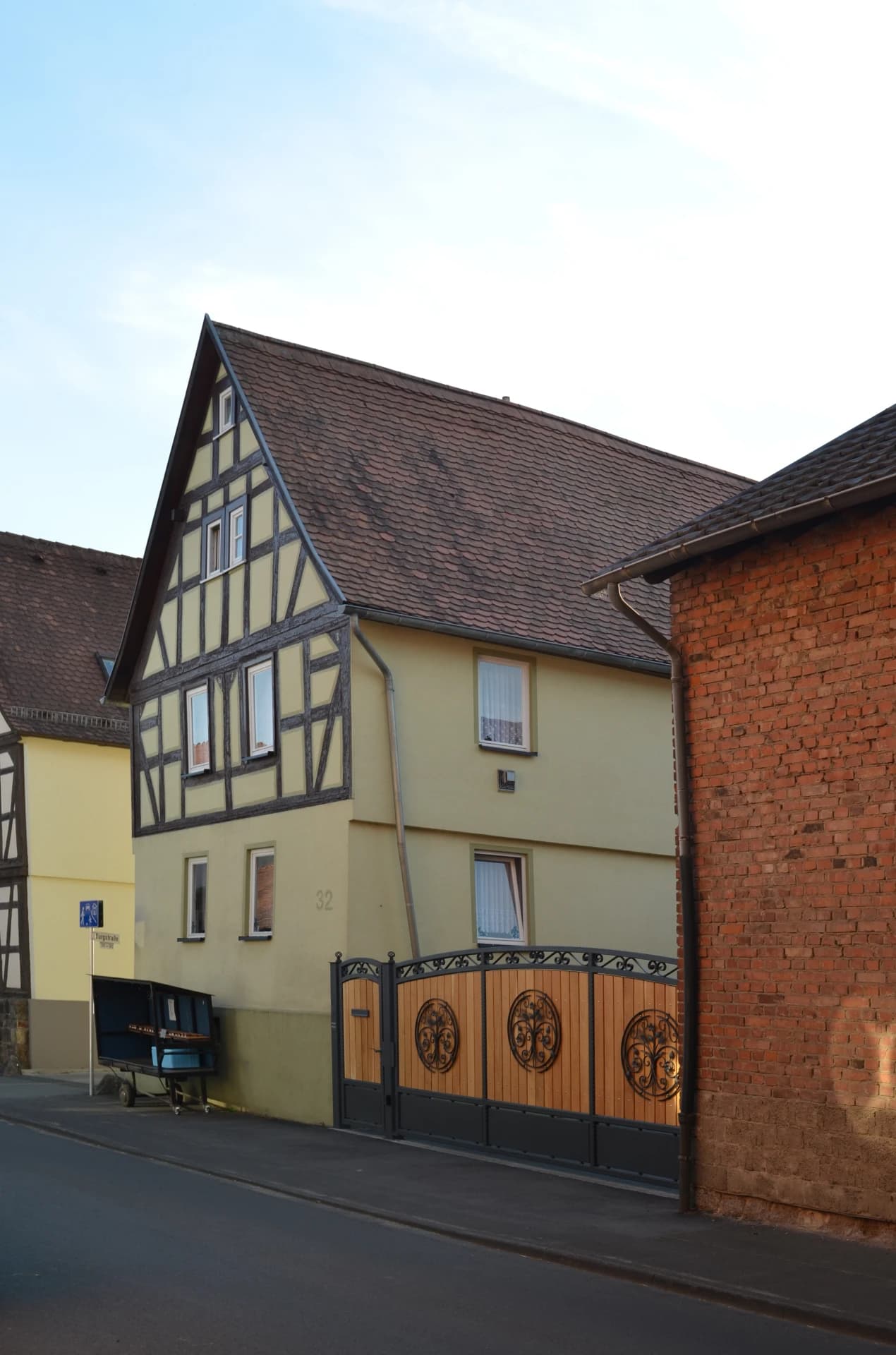 Fachwerkhaus in der Burgstraße 32 in Oberursel-Bommersheim