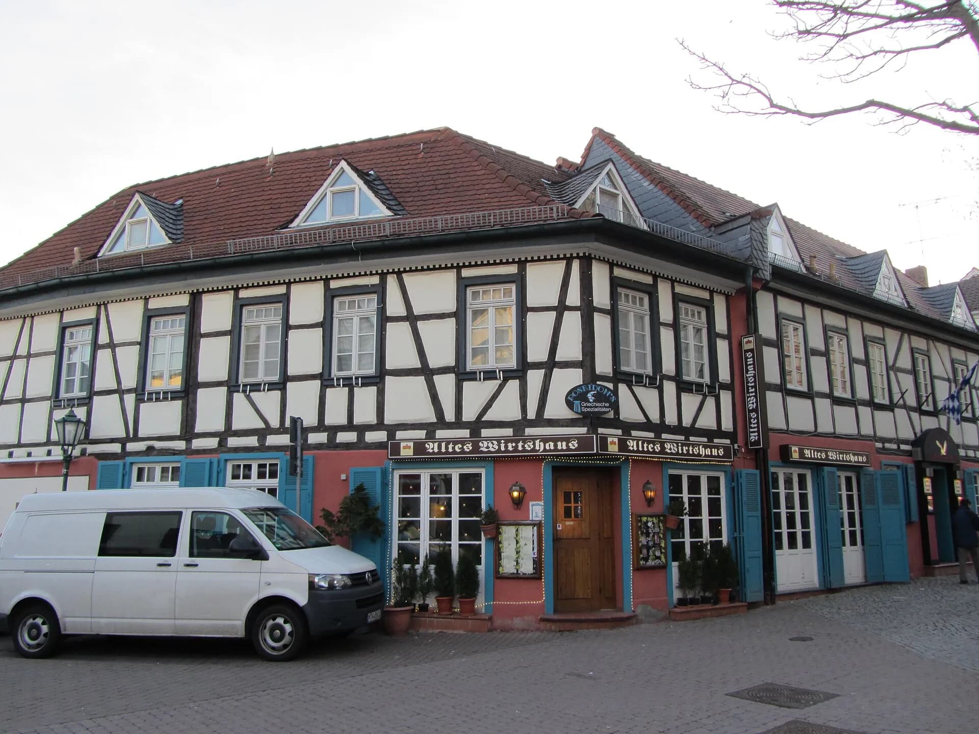 Fachwerkhaus an der Ecke Clausstraße in Bad Soden am Taunus