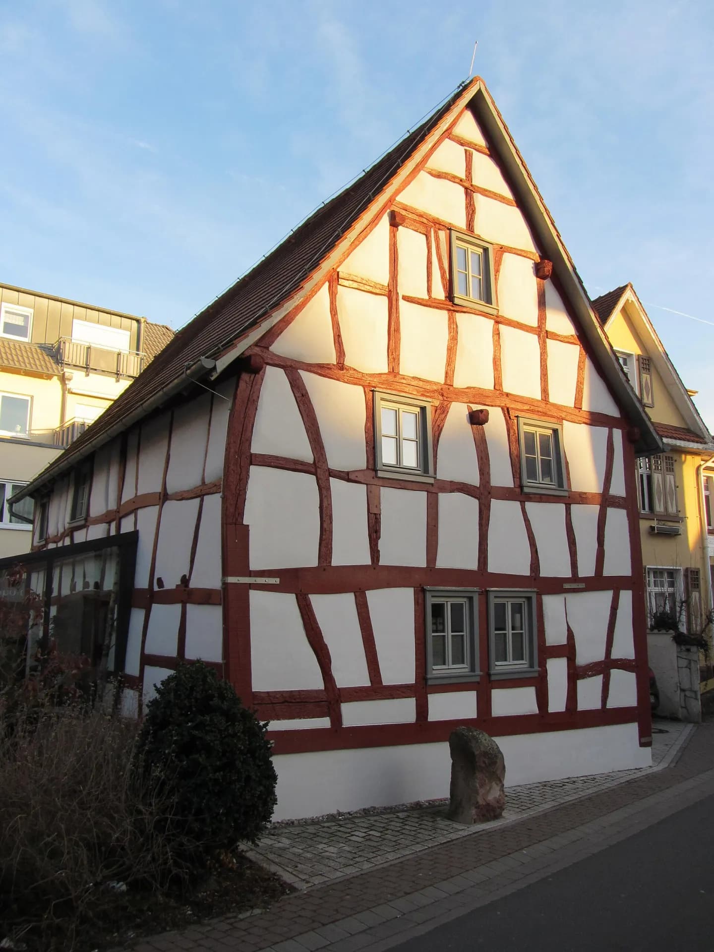 Fachwerkhaus in der Clausstraße in Bad Soden am Taunus