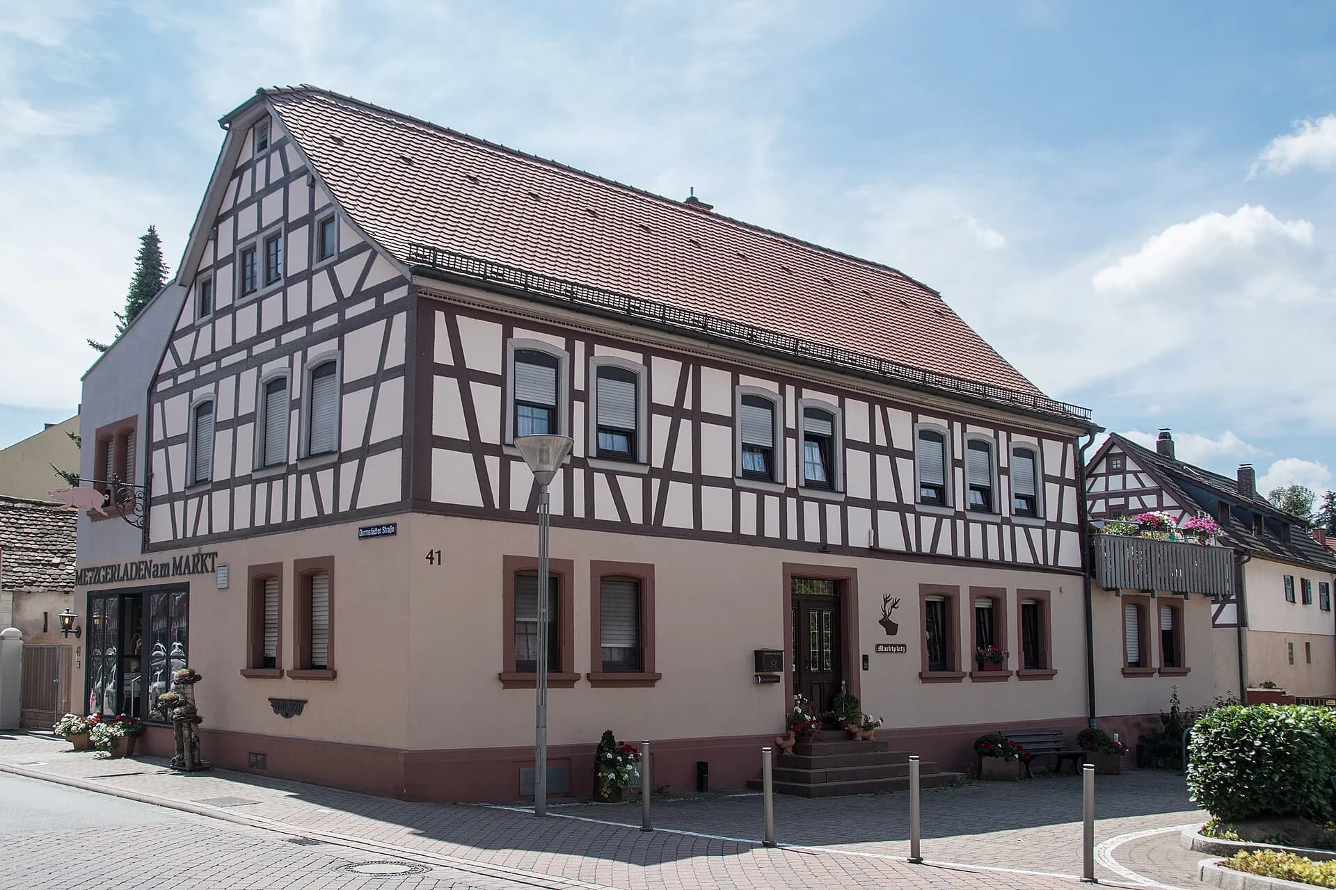 Fachwerkhaus an der Darmstädter Straße 41 in Ober-Ramstadt