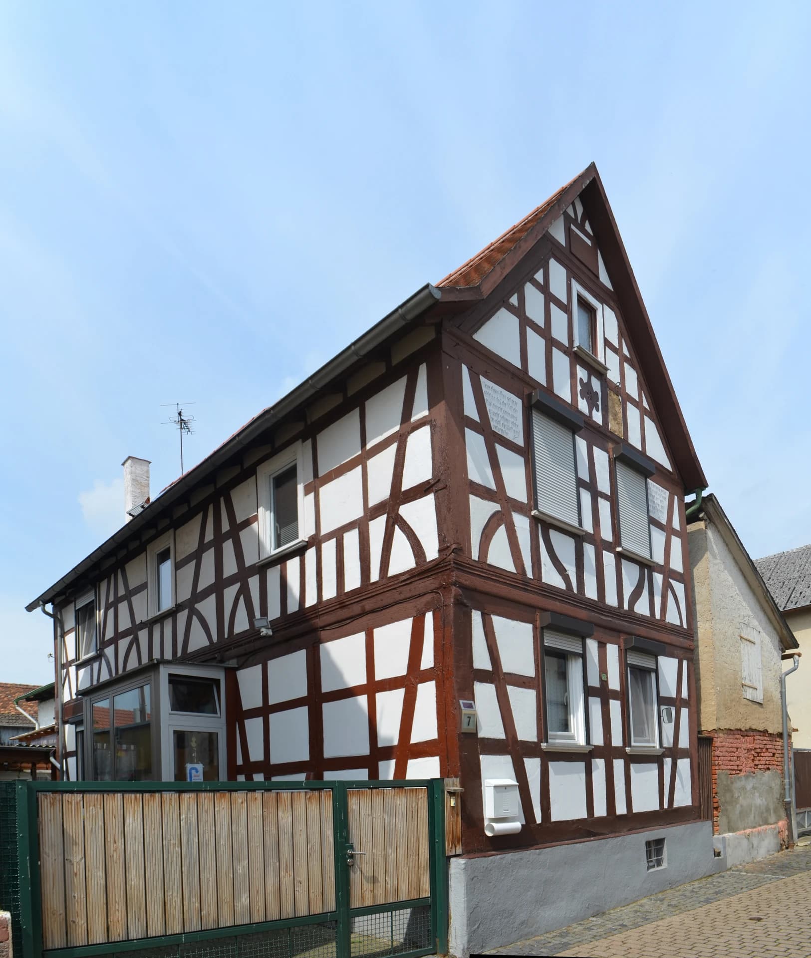 Fachwerkhaus Enggasse 7 in Nieder-Florstadt