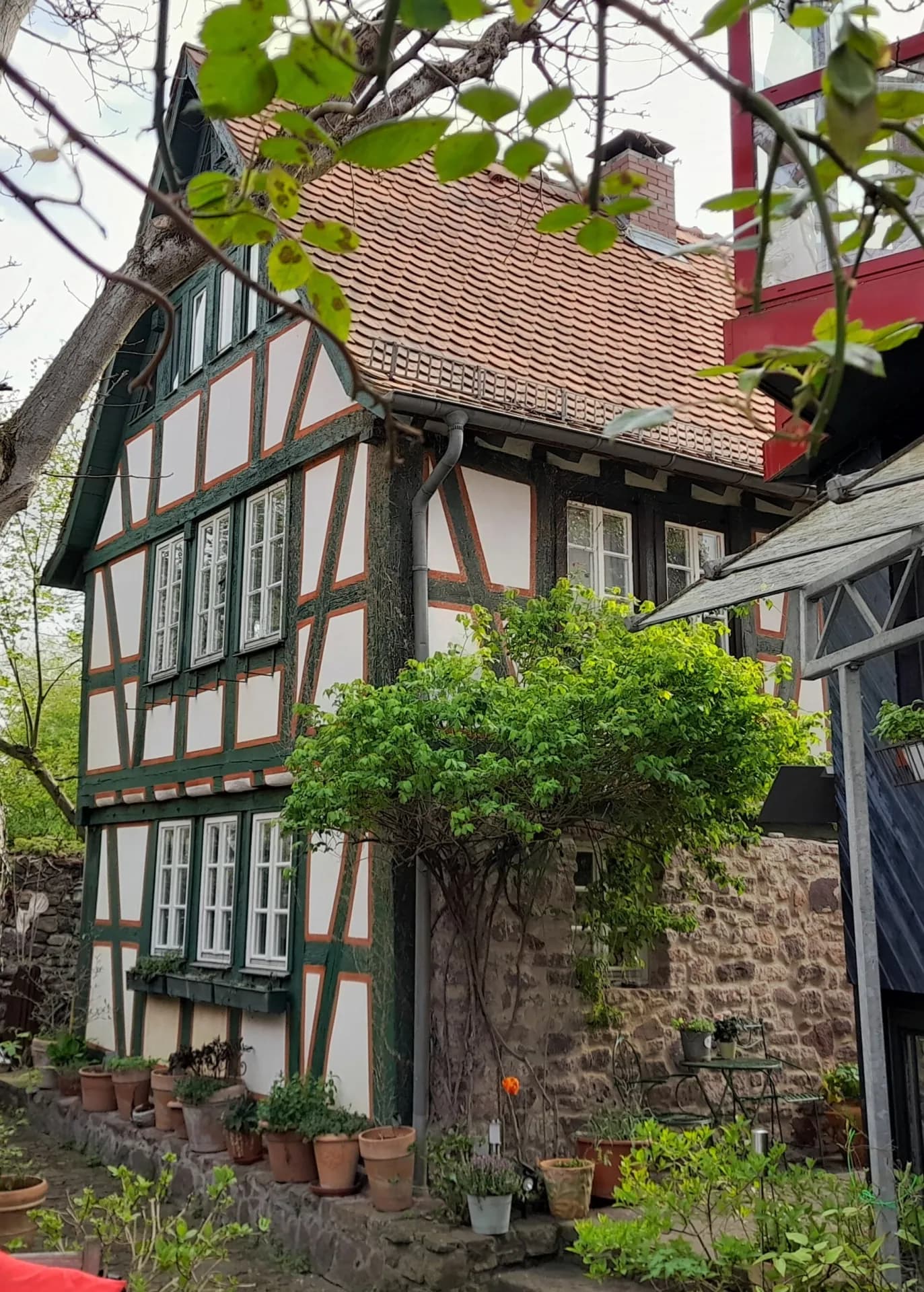 Fachwerkhaus Erbsengasse 21 in Dreieich-Dreieichenhain
