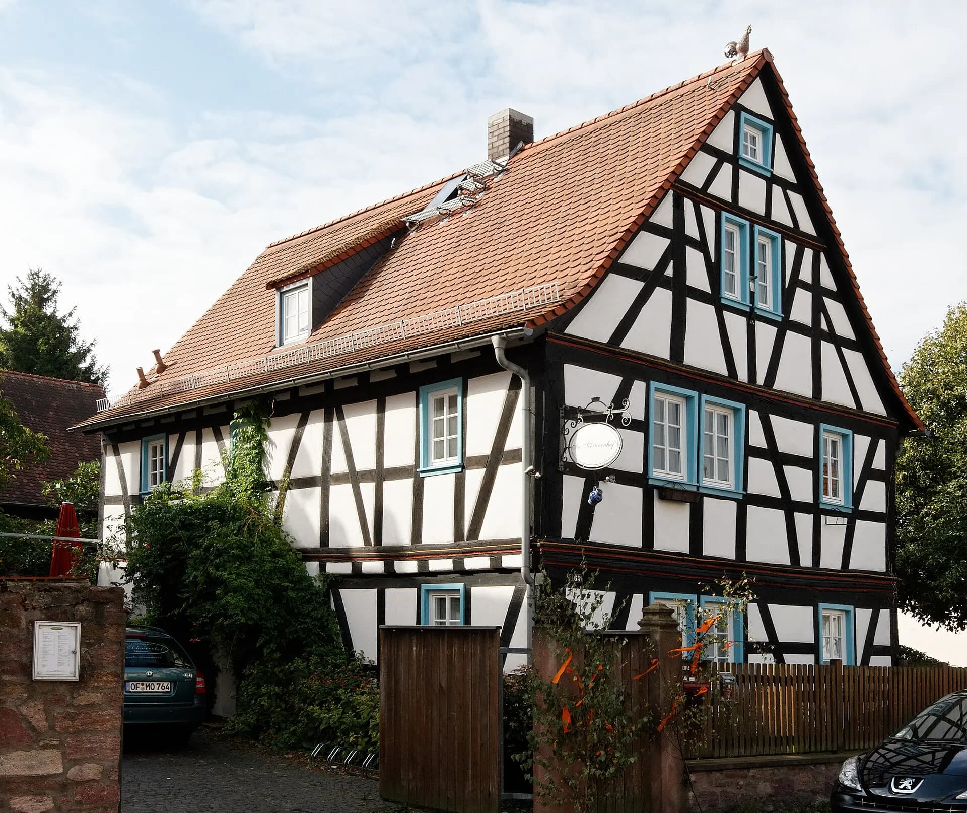 Fachwerkhaus in der Ernst-Ludwig-Straße 65 in Egelsbach