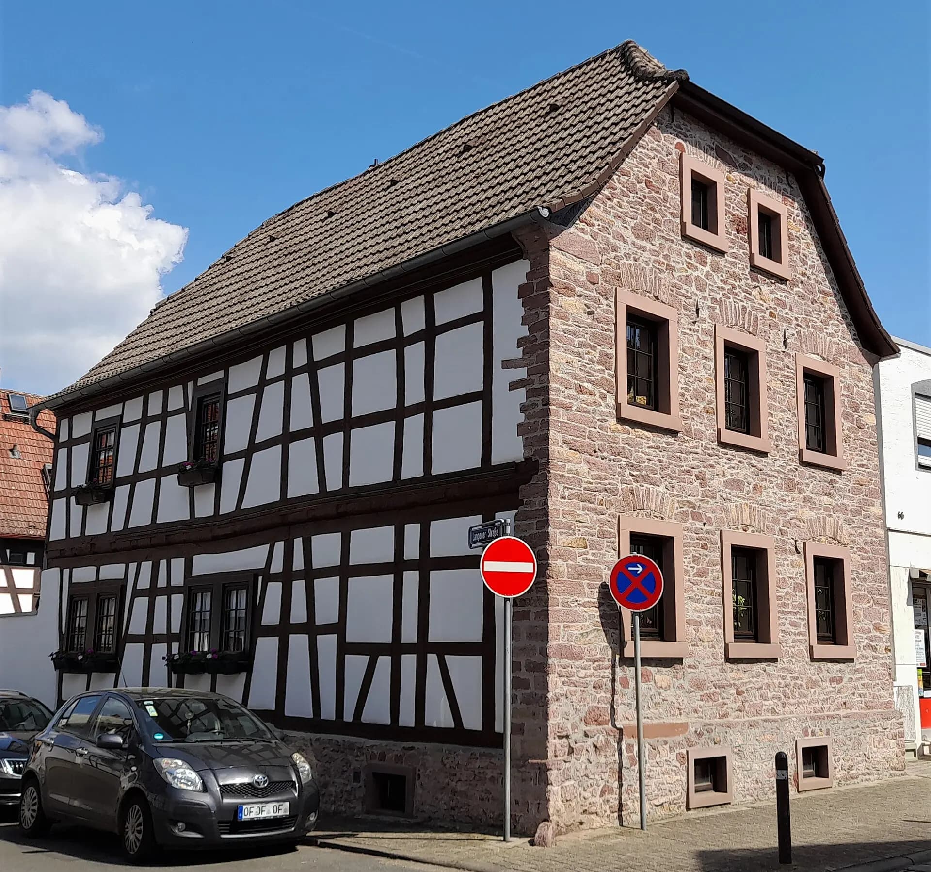Fachwerkhaus in der Ernst-Ludwig-Straße 66 in Egelsbach