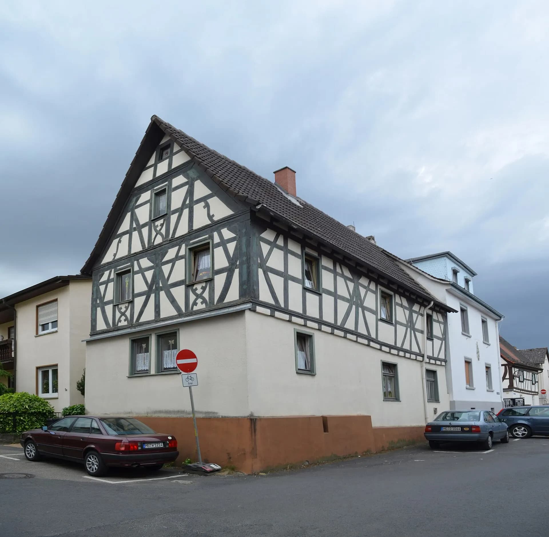 Fachwerkhaus in der Fahrgasse 1 in Oberursel-Stierstadt
