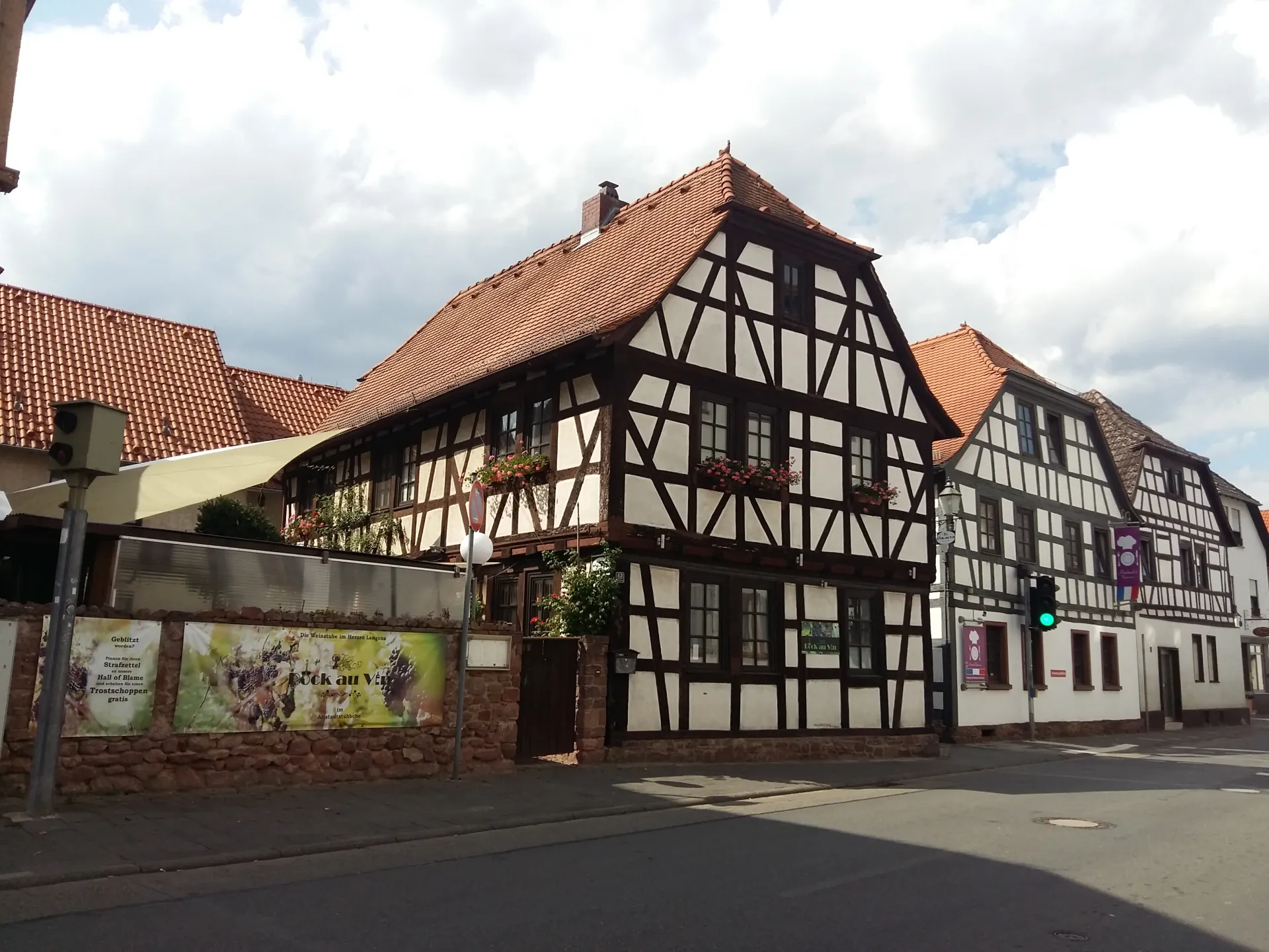 Fachwerkhaus in der Fahrgasse 13 in Langen