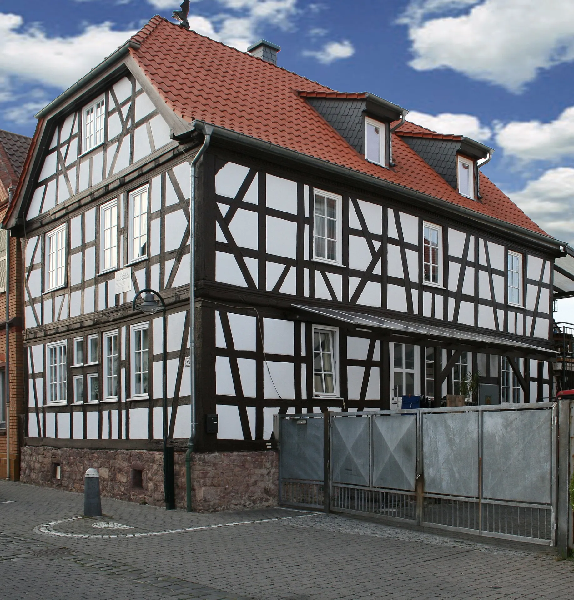 Fachwerkhaus Fahrgasse 22 in Dreieich-Dreieichenhain