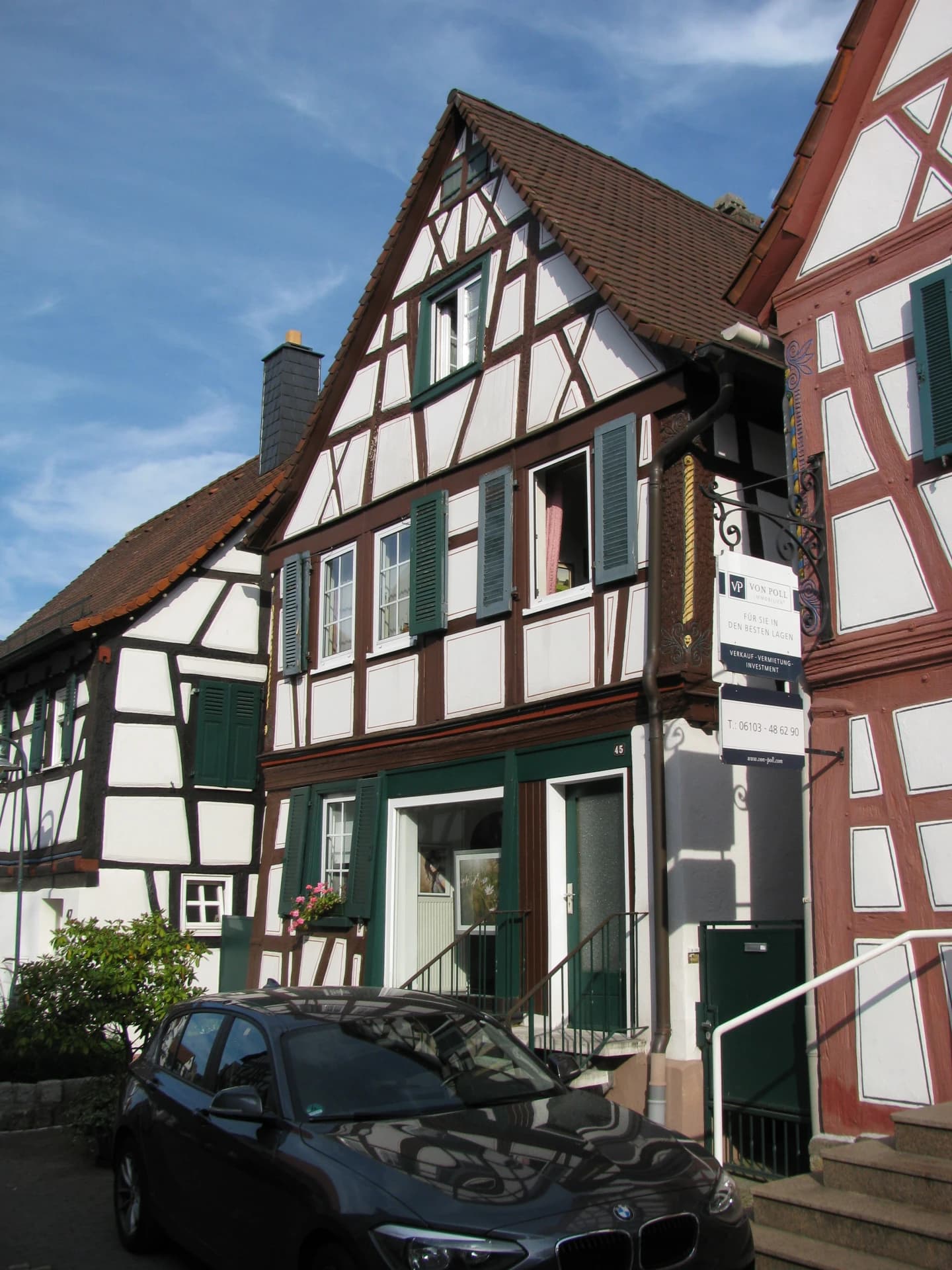 Fachwerkhaus Fahrgasse 45 in Dreieich-Dreieichenhain
