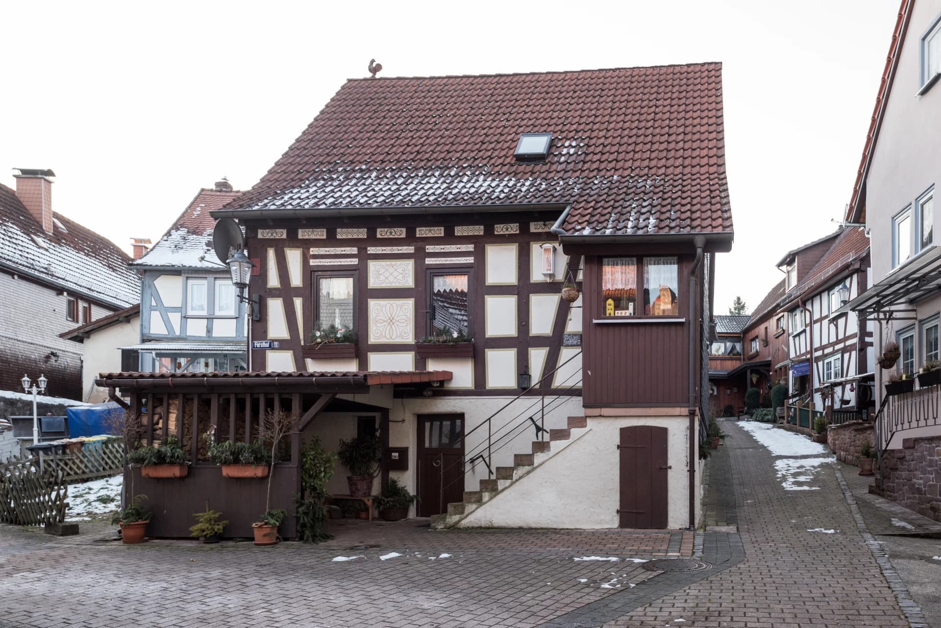 Fachwerkhaus am Forsthof in Wächtersbach