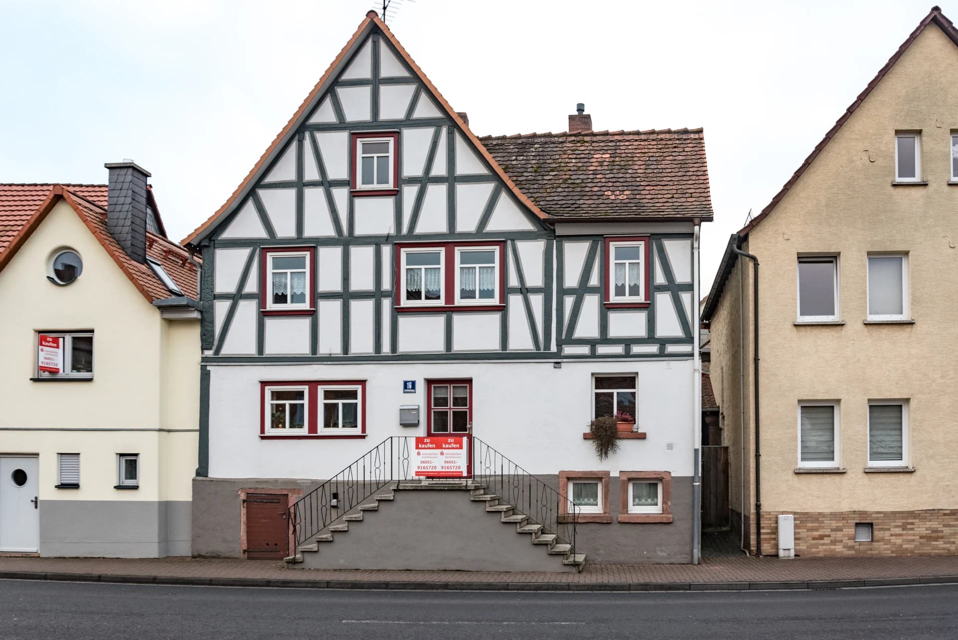 Fachwerkhaus an der Frankfurter Straße in Biebergemünd-Wirtheim