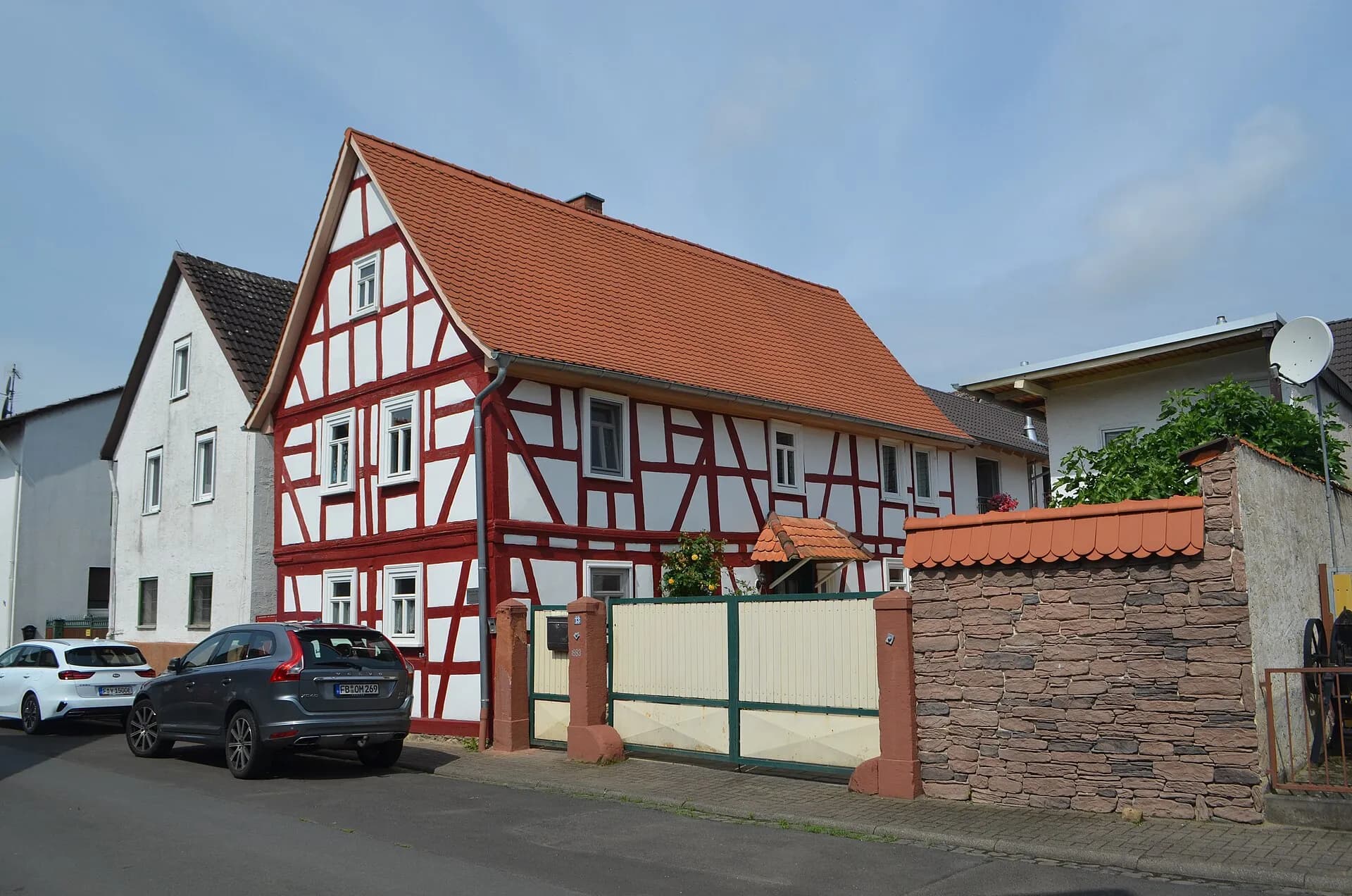 Fachwerkhaus Fußhain 13 in Nieder-Florstadt
