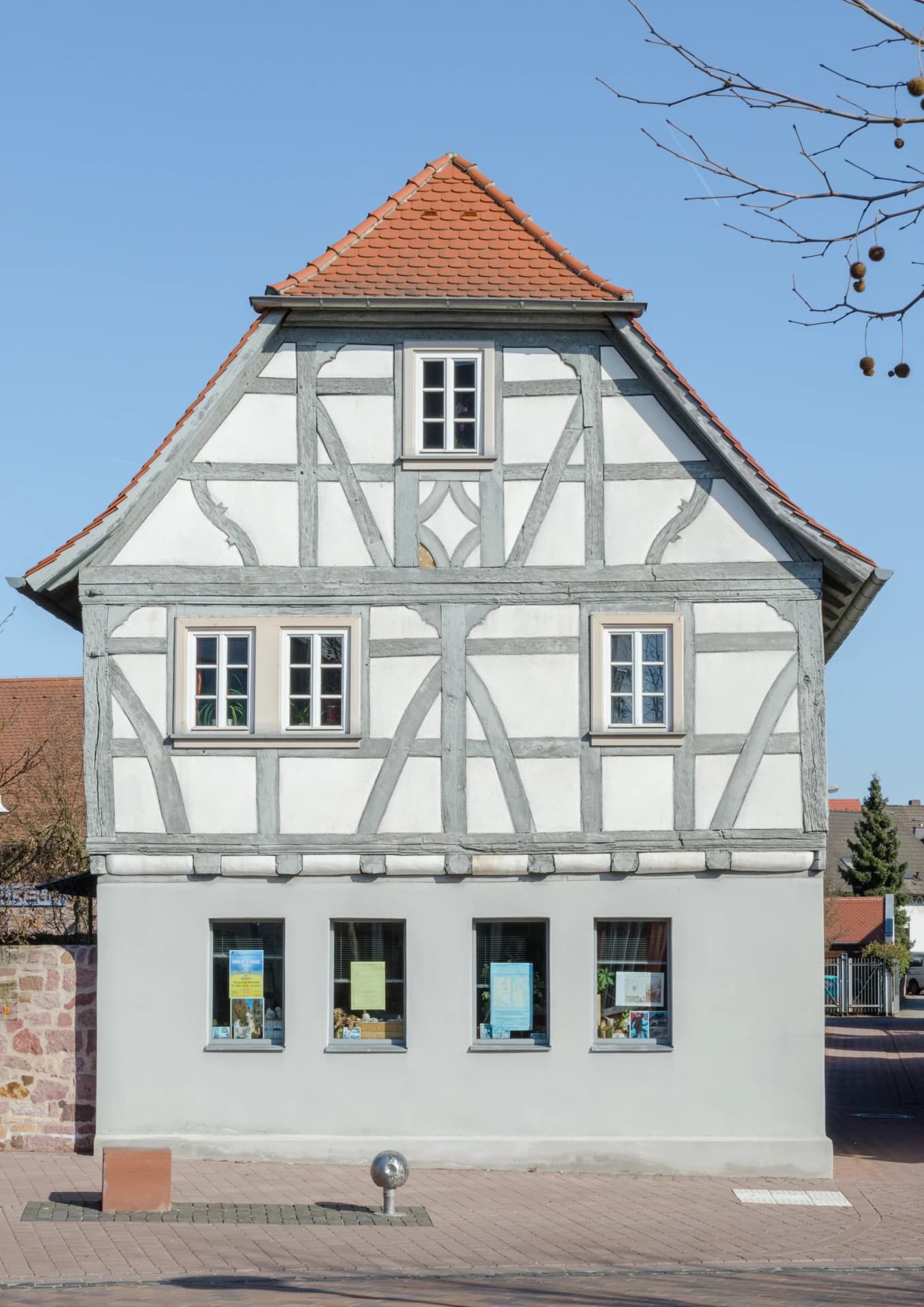 Fachwerkhaus im Ortskern von Mörfelden-Walldorf
