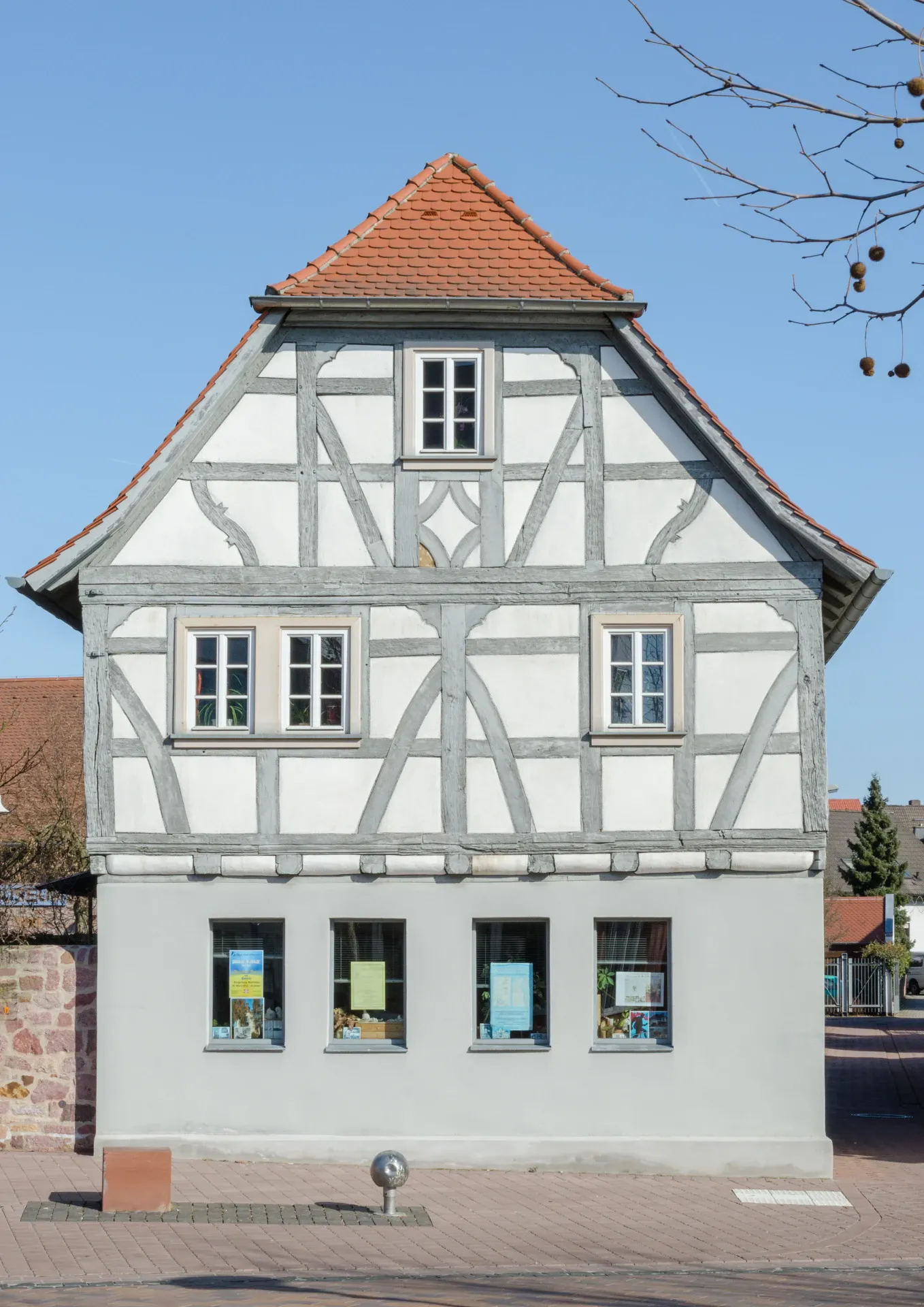 Fachwerkhaus im Ortskern von Mörfelden-Walldorf