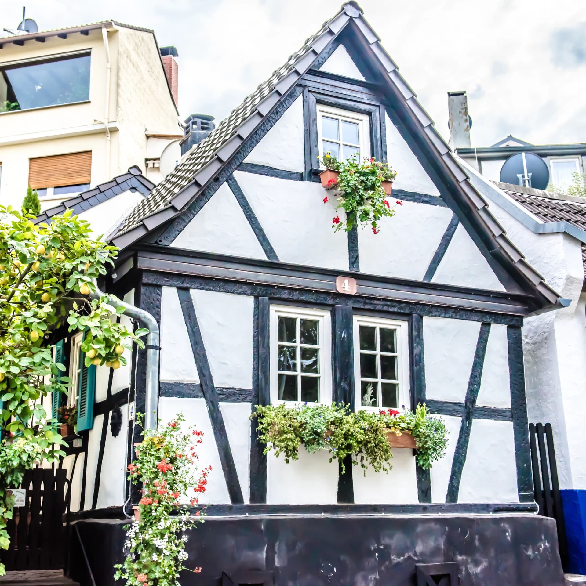 Kleines Fachwerkhaus am Gronauer Weg in Bad Vilbel