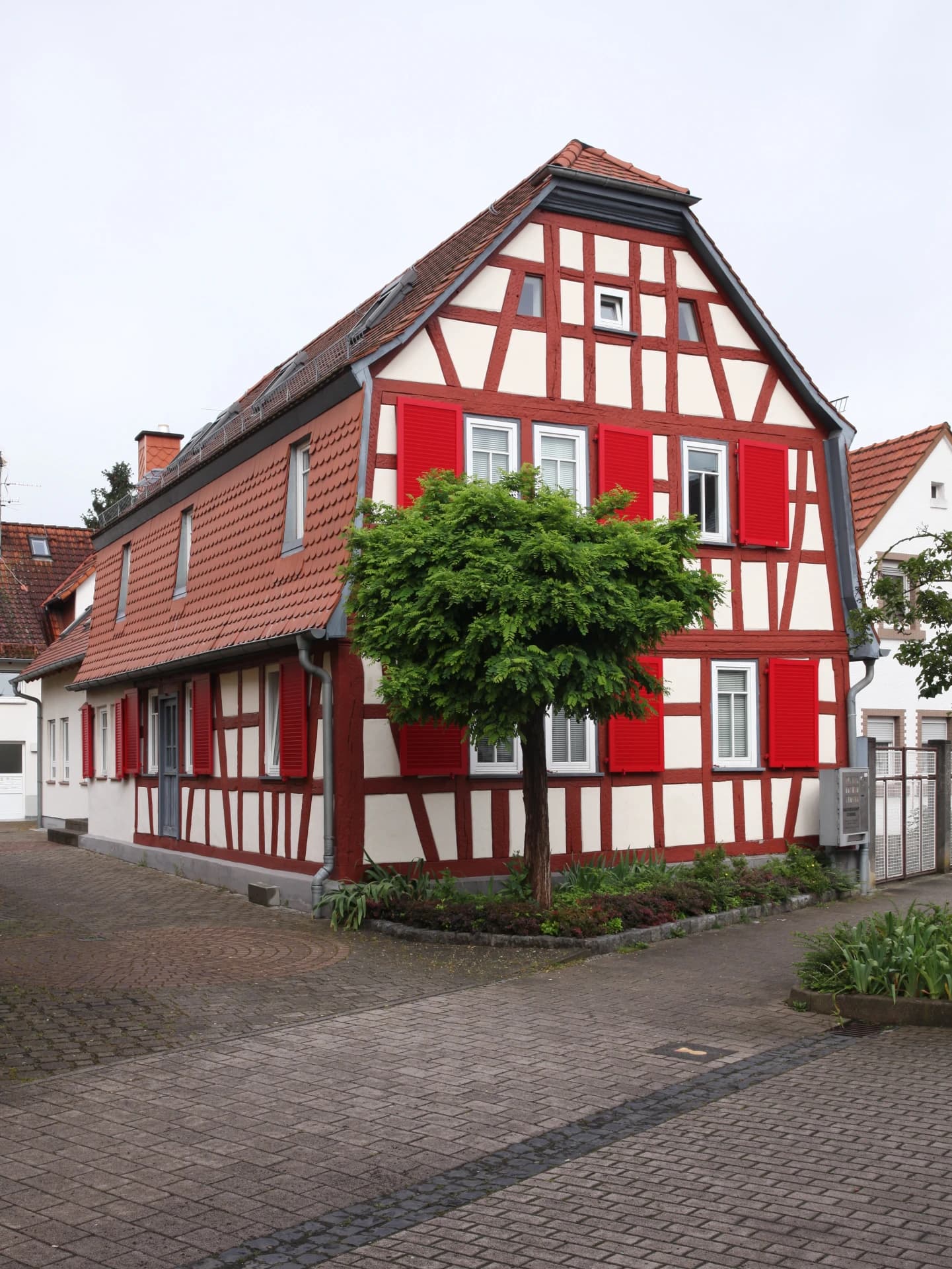 Fachwerkhaus an der Groß-Gerauer Straße 38 in Griesheim