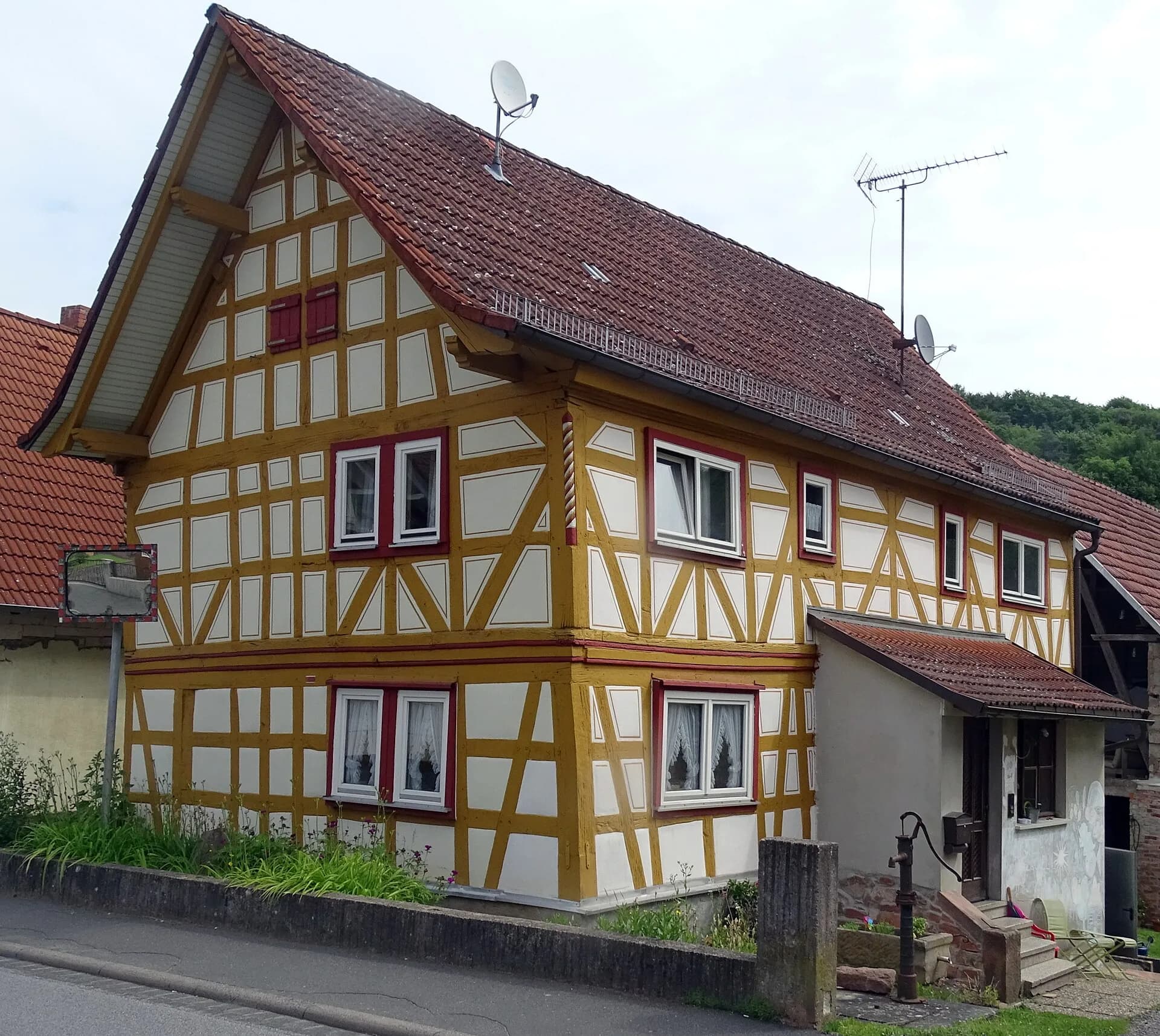Fachwerkhaus Hauptstraße 147 in Krombach