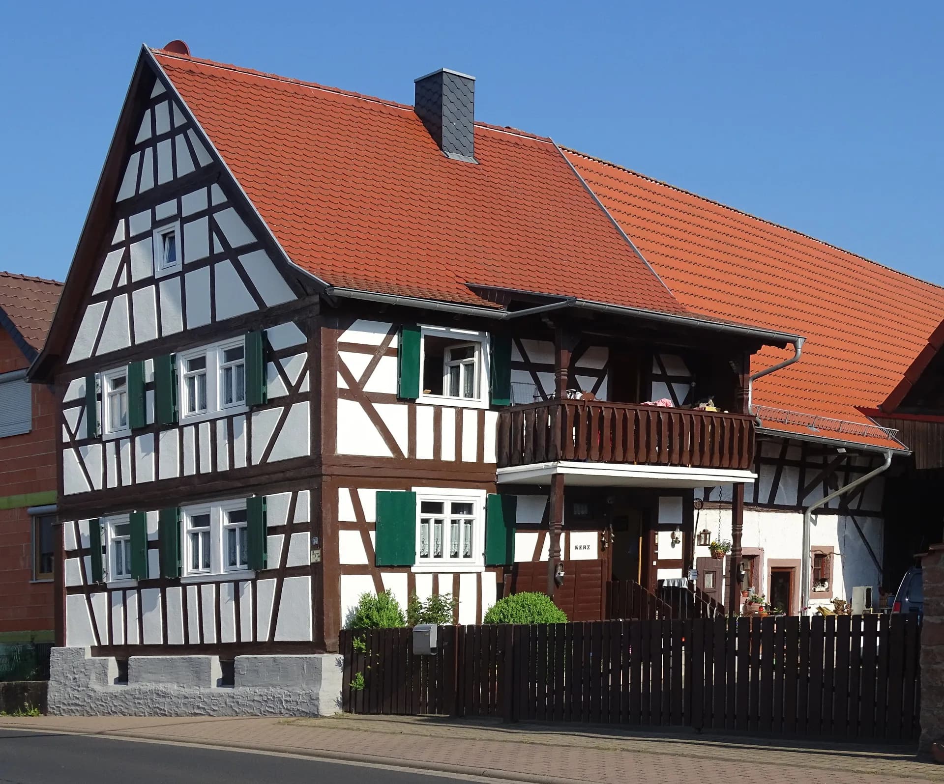 Fachwerkhaus in der Hauptstraße 34 in Schöllkrippen-Schneppenbach
