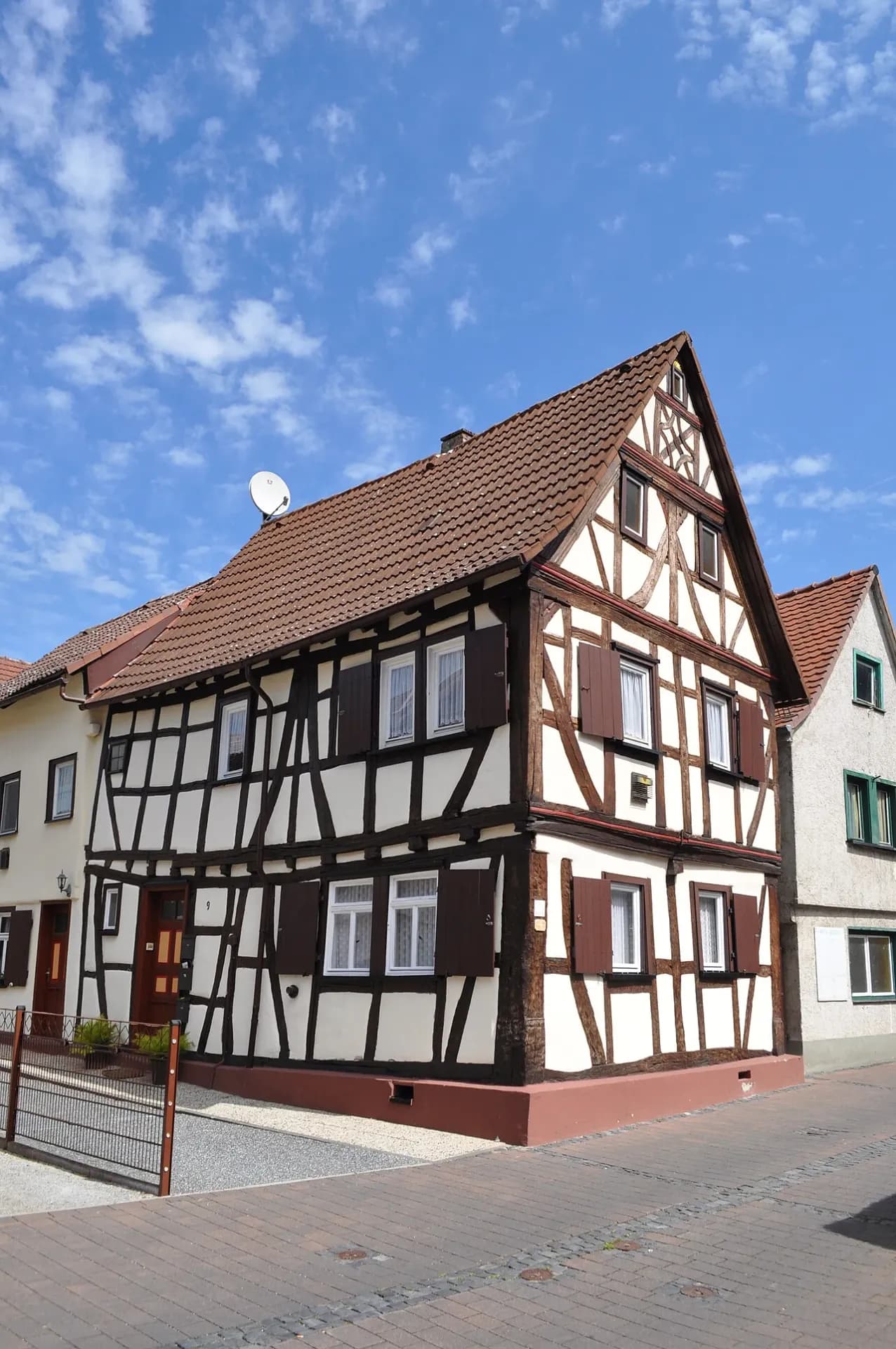 Fachwerkhaus in der Hauptstraße 9 in Bad Homburg-Kirdorf