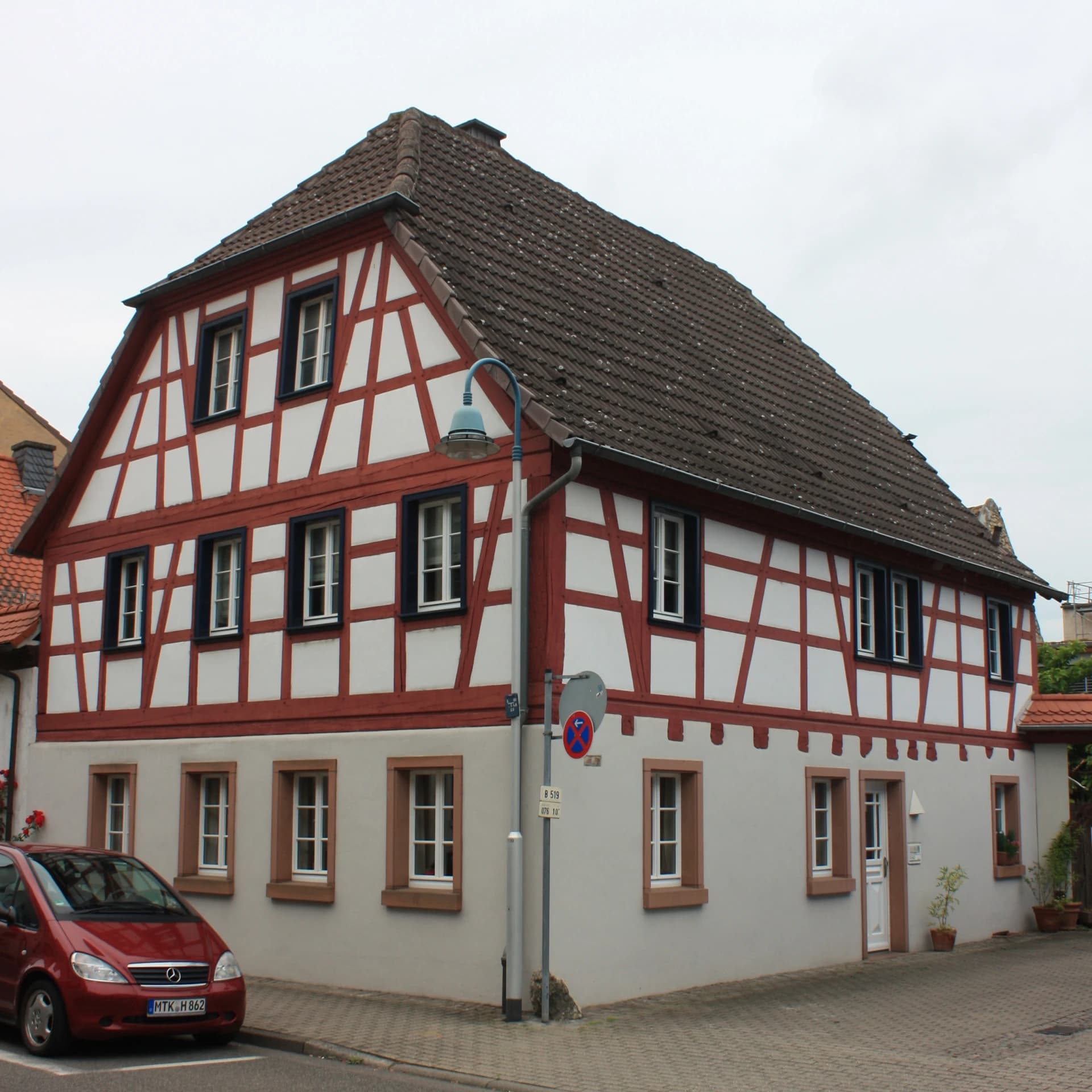 Fachwerkhaus in der Hauptstraße in Flörsheim am Main