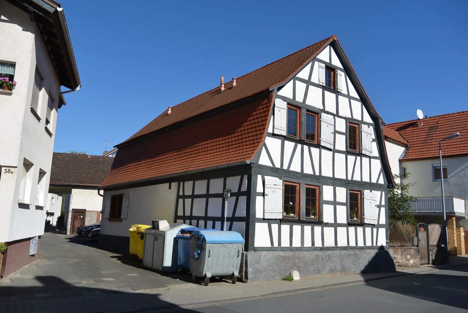 Fachwerkhaus in der Hauptstraße in Weiterstadt-Gräfenhausen