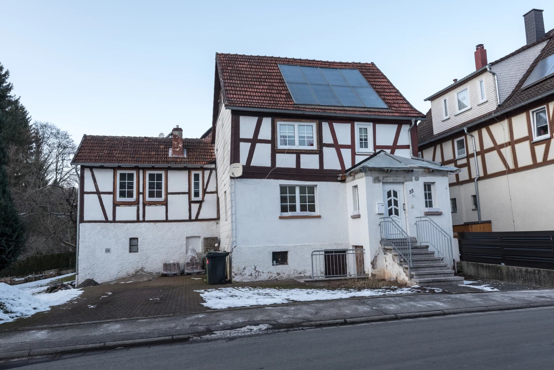 Fachwerkhaus in der Herzgrabenstraße in Wächtersbach