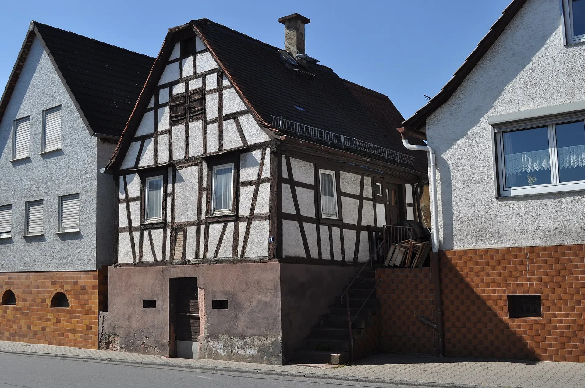 Fachwerkhaus in der Höchster Straße in Sandbach in Breuberg