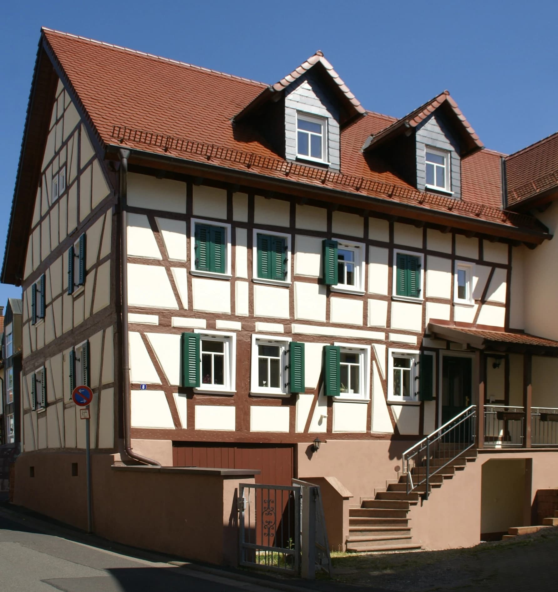 Fachwerkhaus in der Holzgasse in Schöllkrippen