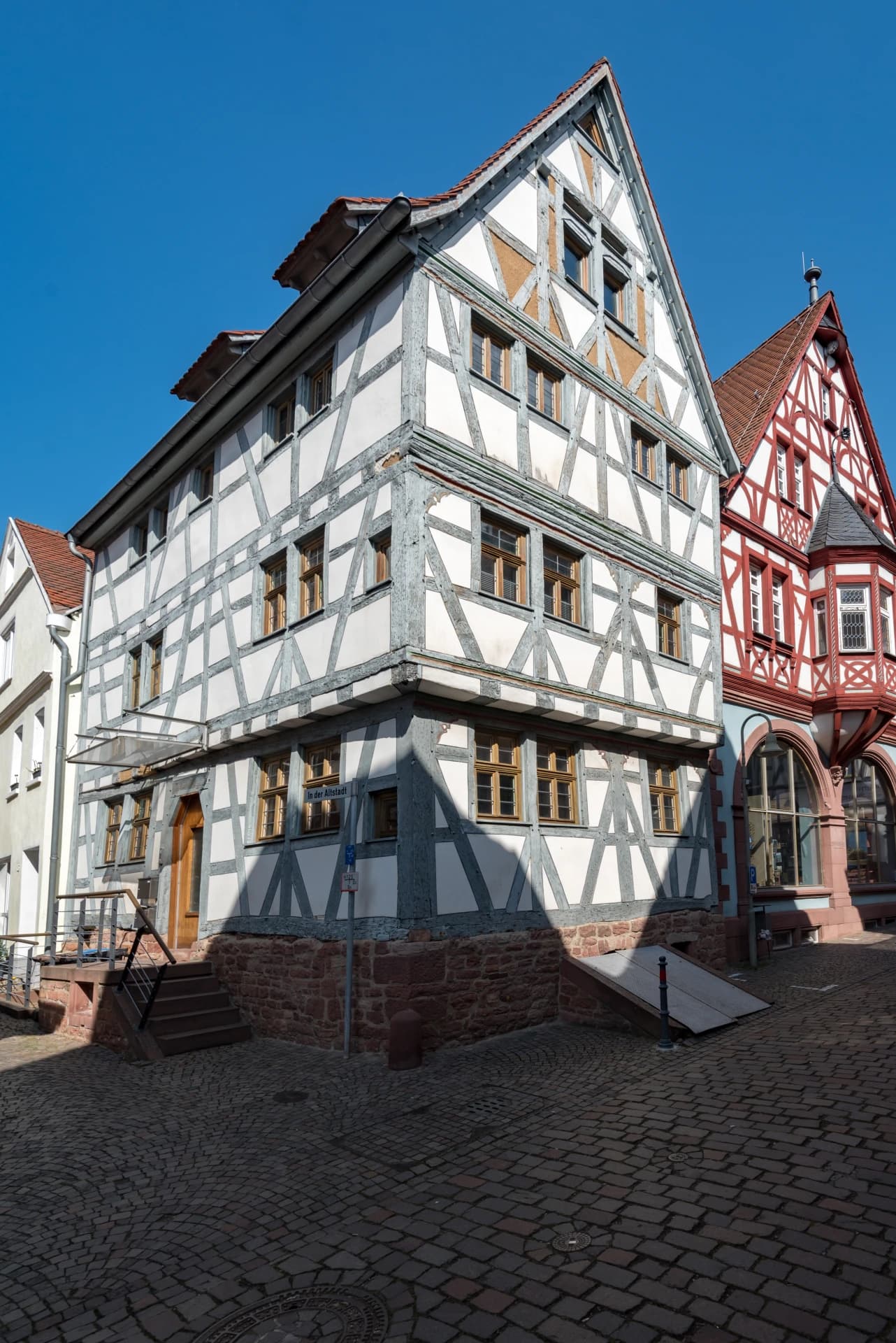 Fachwerkhaus in der Altstadt in Klingenberg am Main
