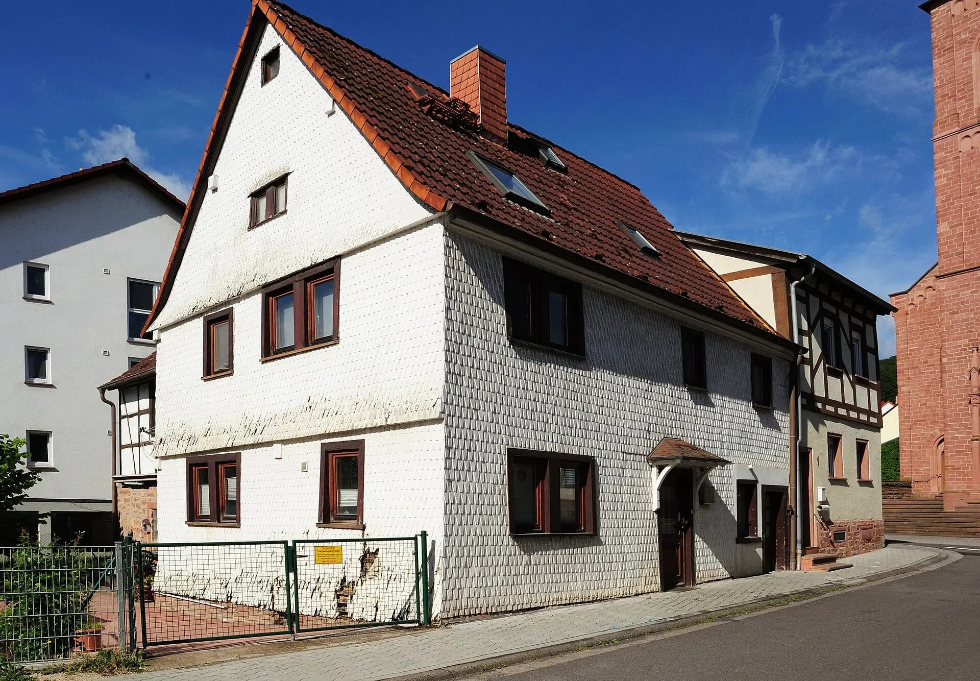 Fachwerkhaus am Jocksberg im Ortsteil Seckmauern in Lützelbach