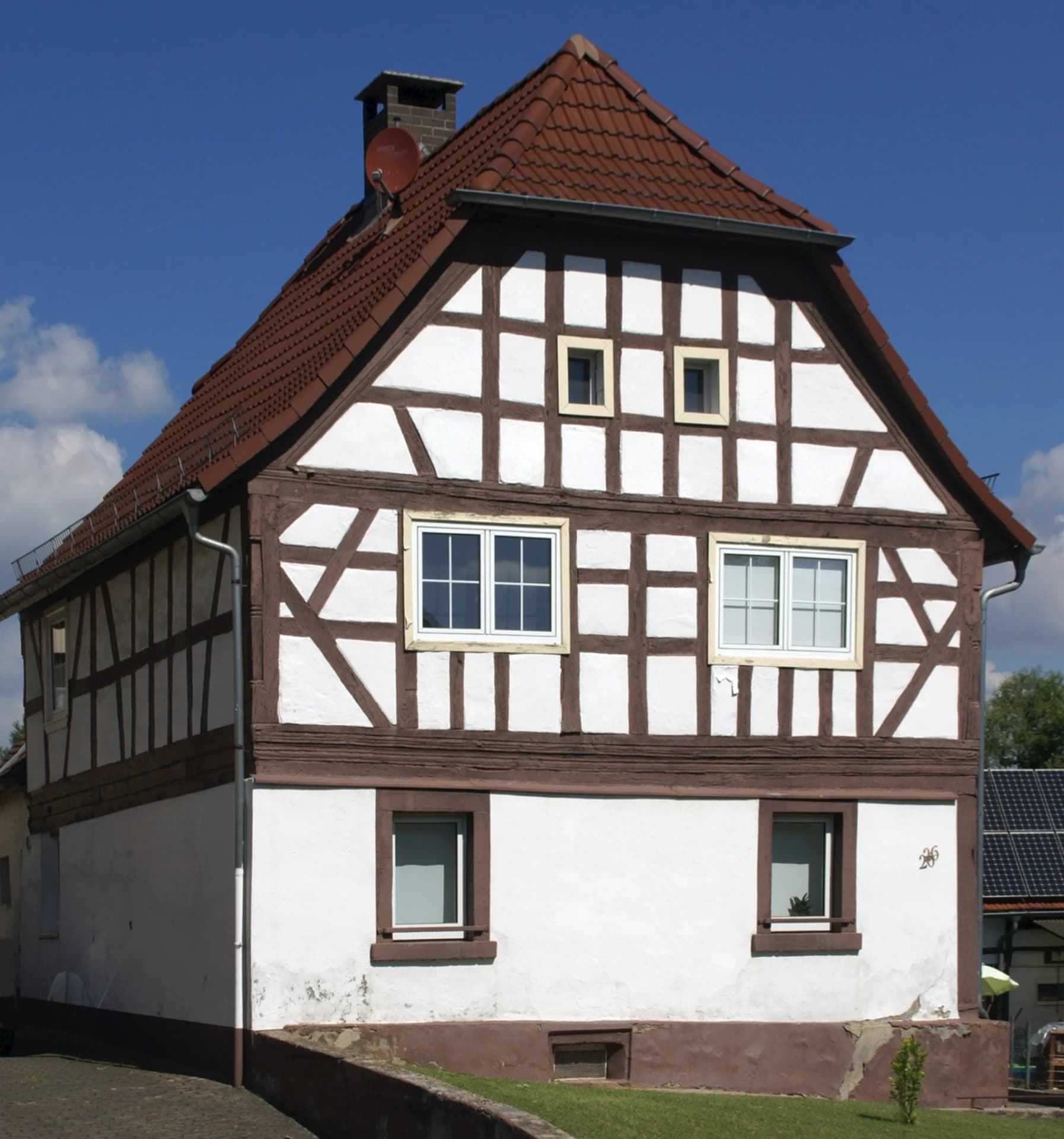 Fachwerkhaus in der Johannesberger Straße in Mömbris