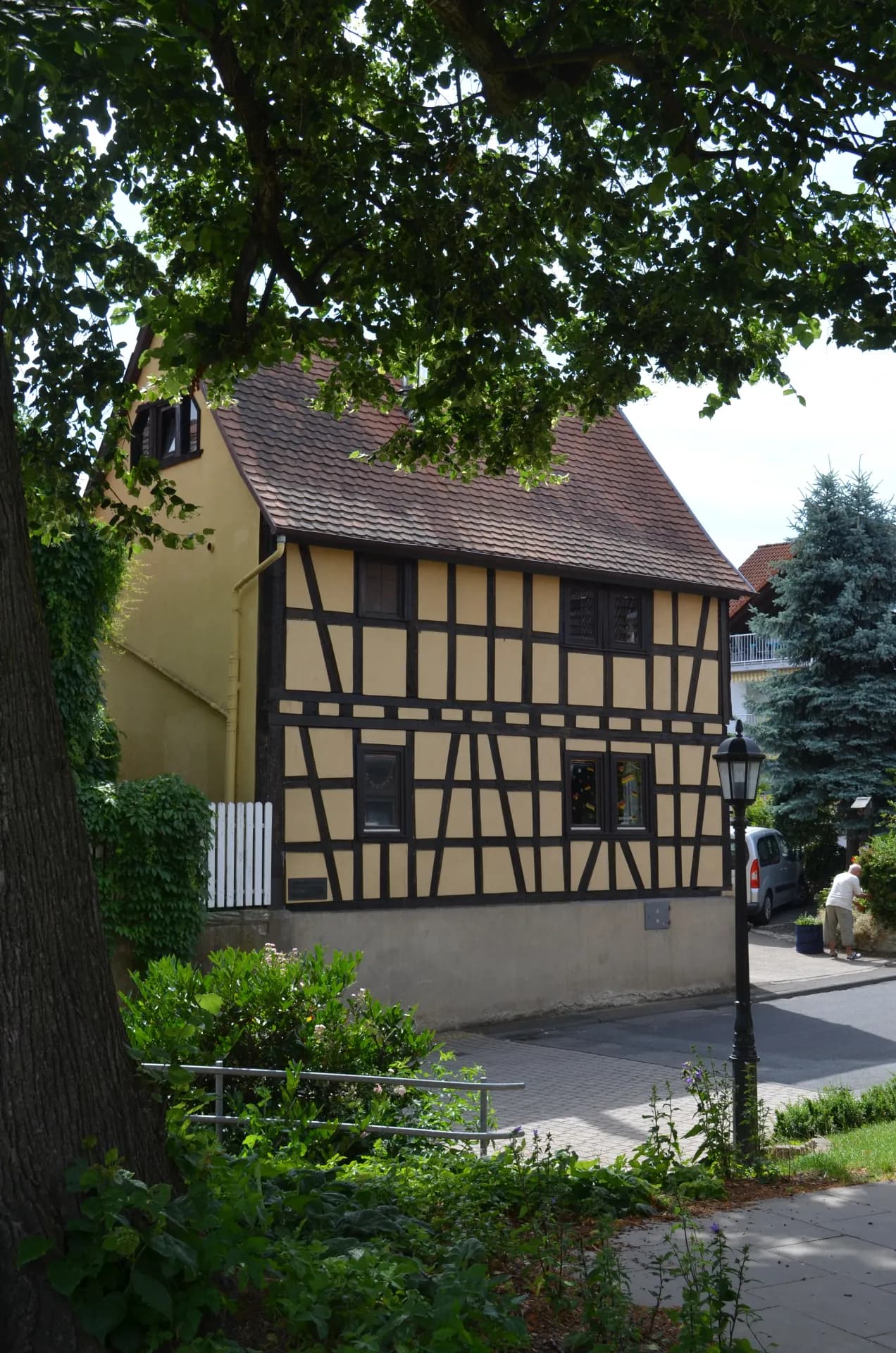 Fachwerkhaus in der Kirchgasse in Steinbach (Taunus)