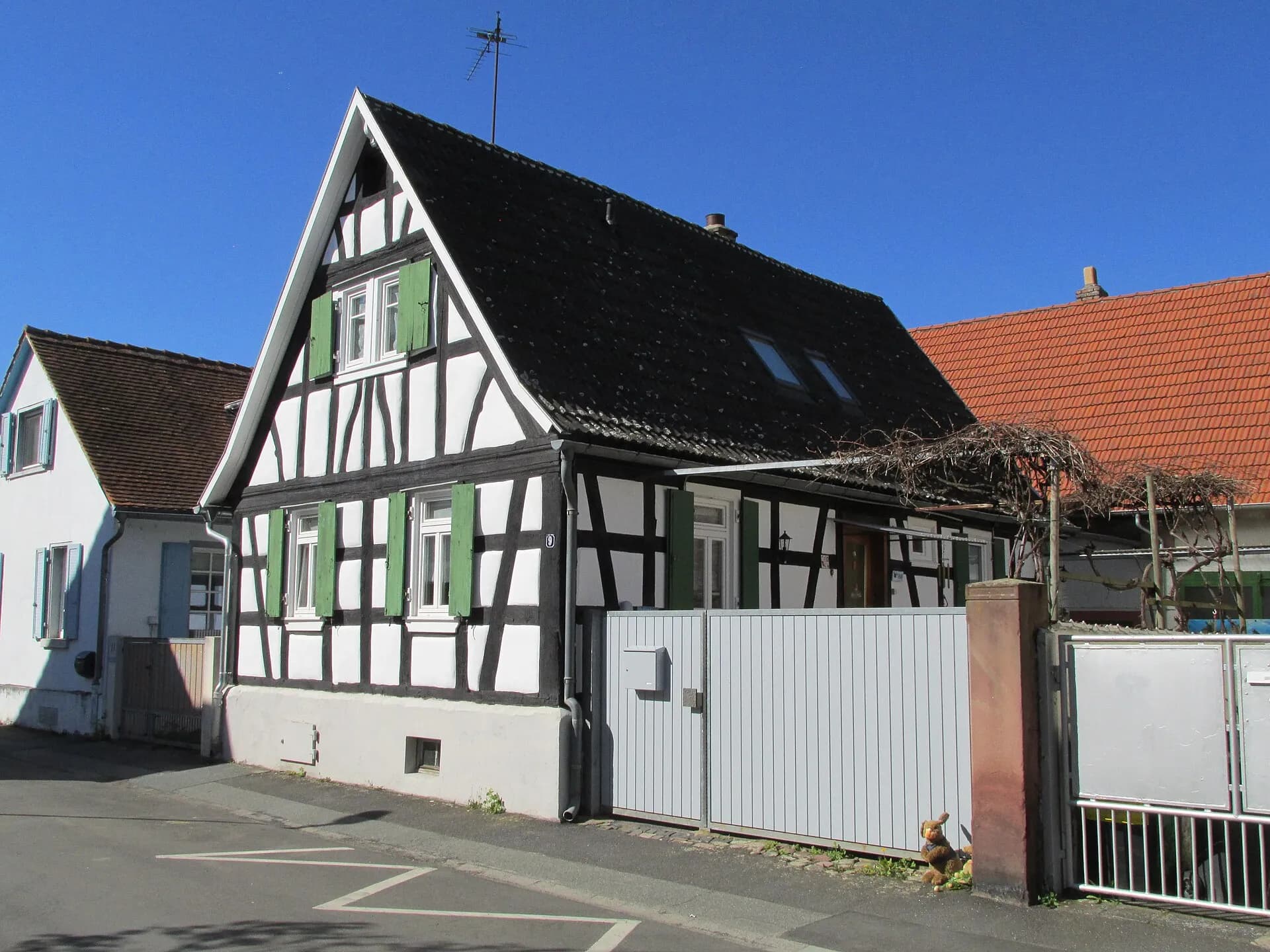 Fachwerkhaus Landgraf-Friedrich-Straße 9 in Offenbach-Rumpenheim