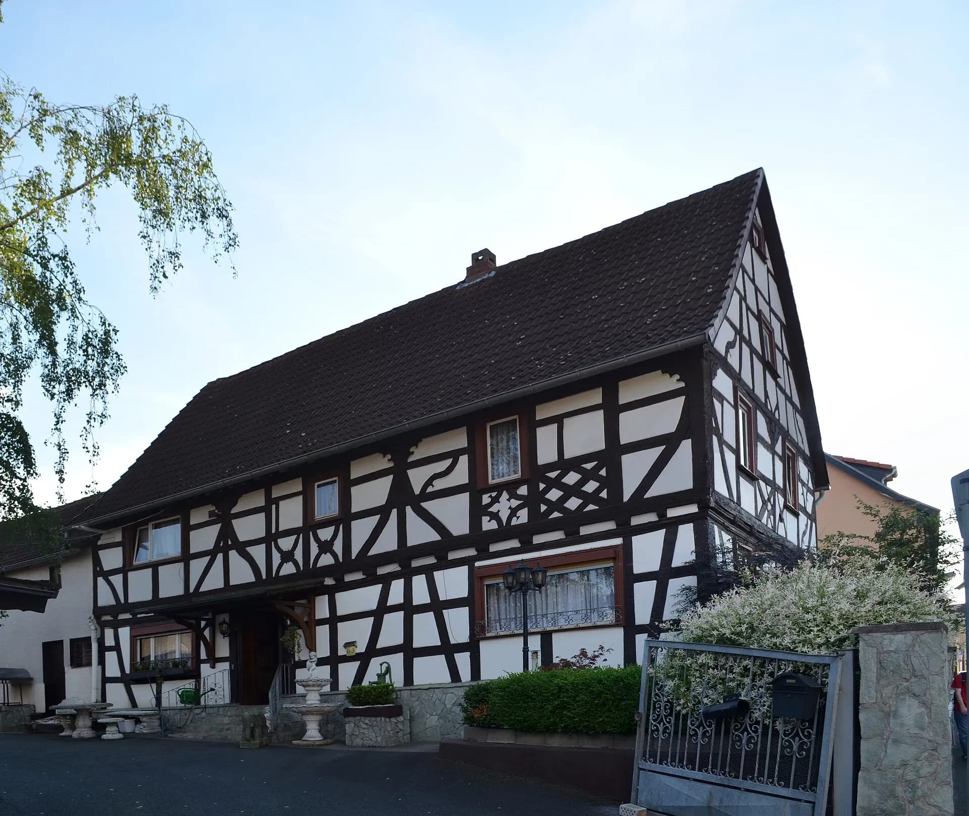 Fachwerkhaus in der Langen Straße 63 in Oberursel-Bommersheim