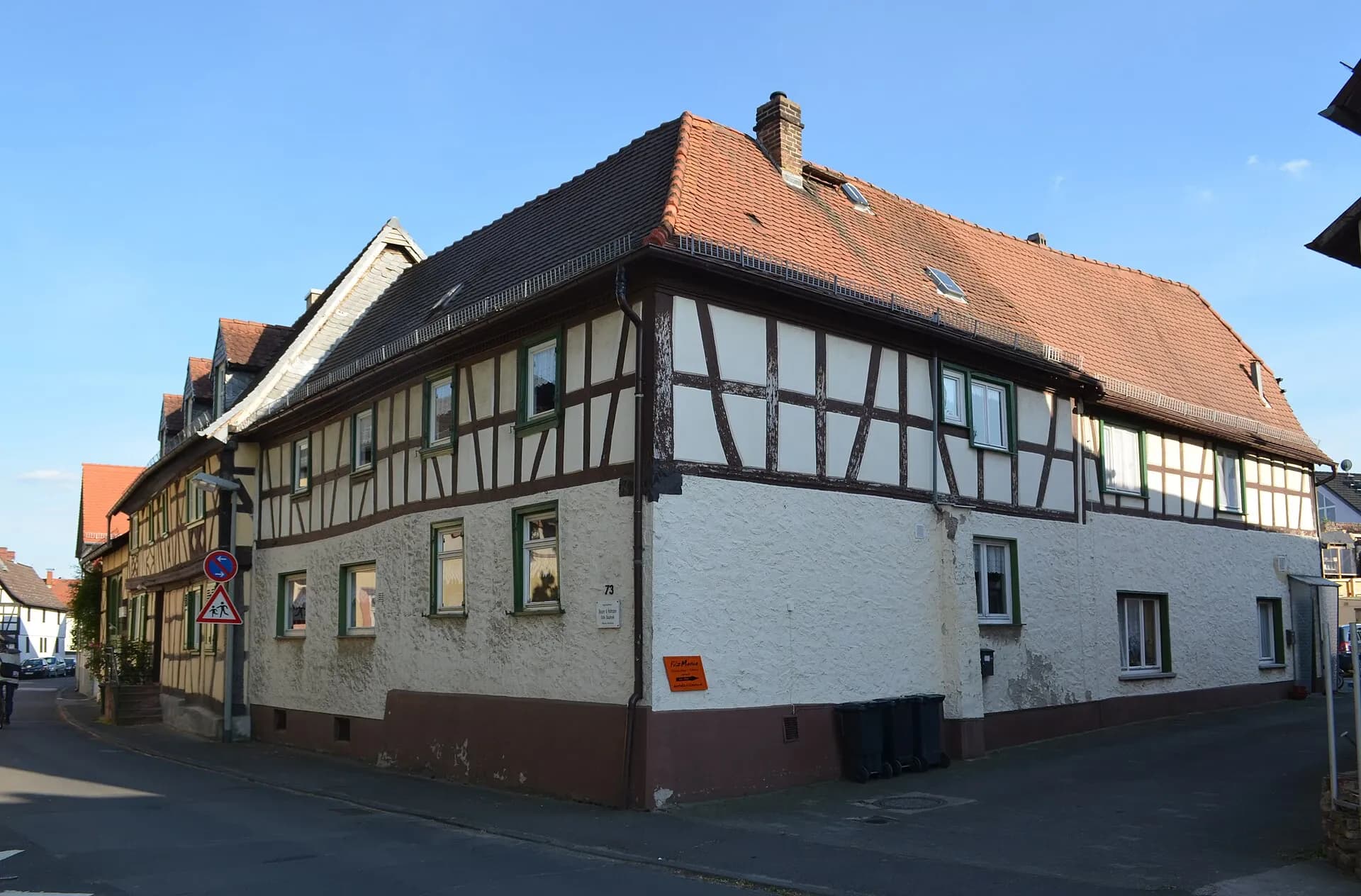 Fachwerkhaus in der Langen Straße 73 in Oberursel-Bommersheim