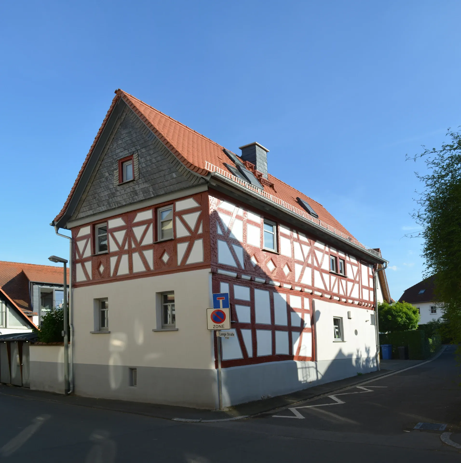 Fachwerkhaus in der Langen Straße 87 in Oberursel-Bommersheim