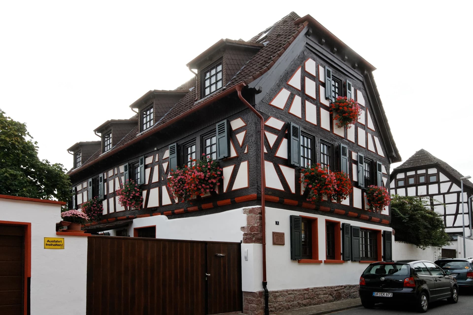 Fachwerkhaus in der Langener Straße 1 in Egelsbach