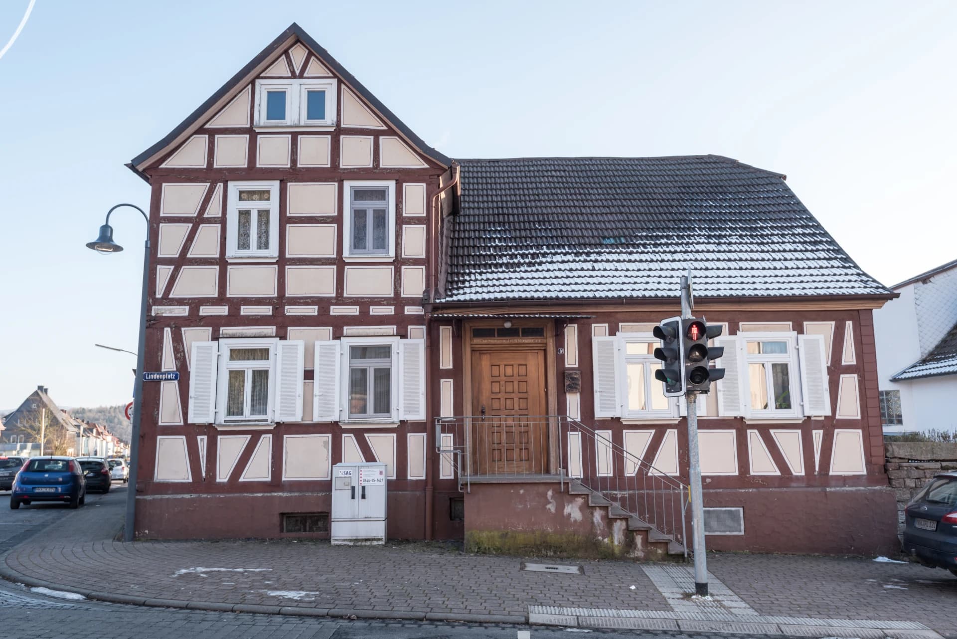 Fachwerkhaus am Lindenplatz in Wächtersbach
