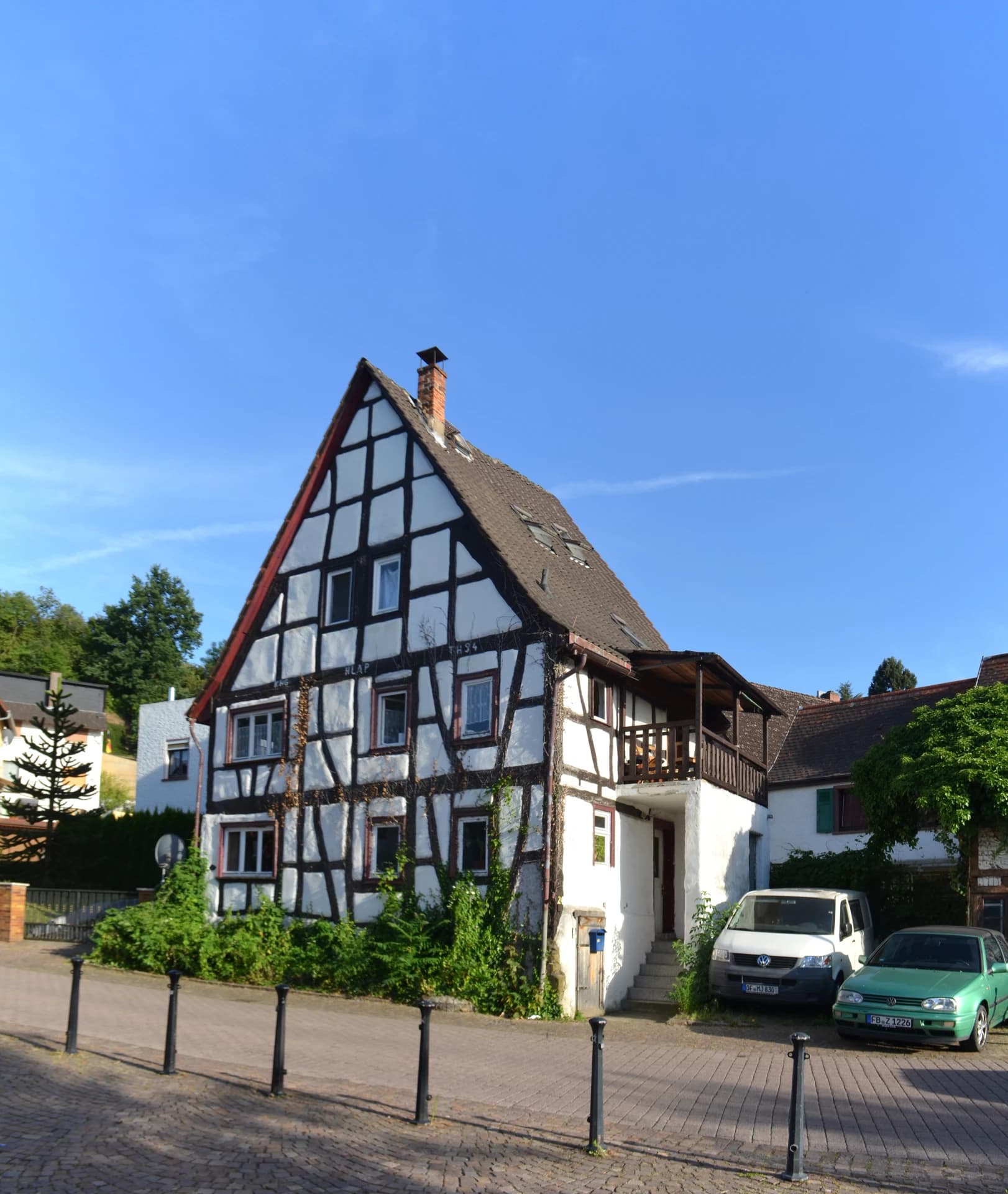 Fachwerk-Giebelhaus in der Lohstraße in Bad Vilbel