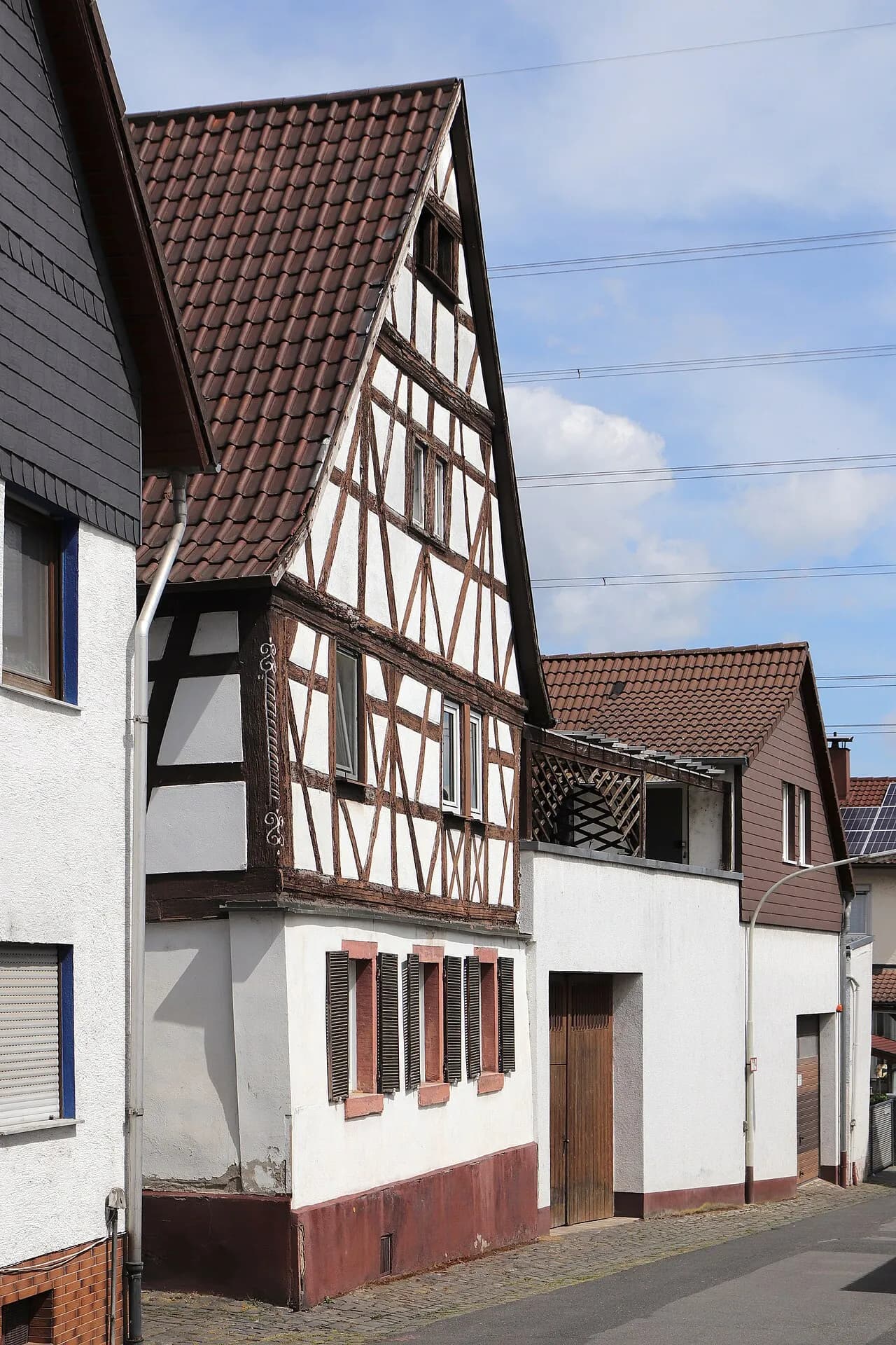 Fachwerkhaus in der Maingasse in Stockstadt am Main