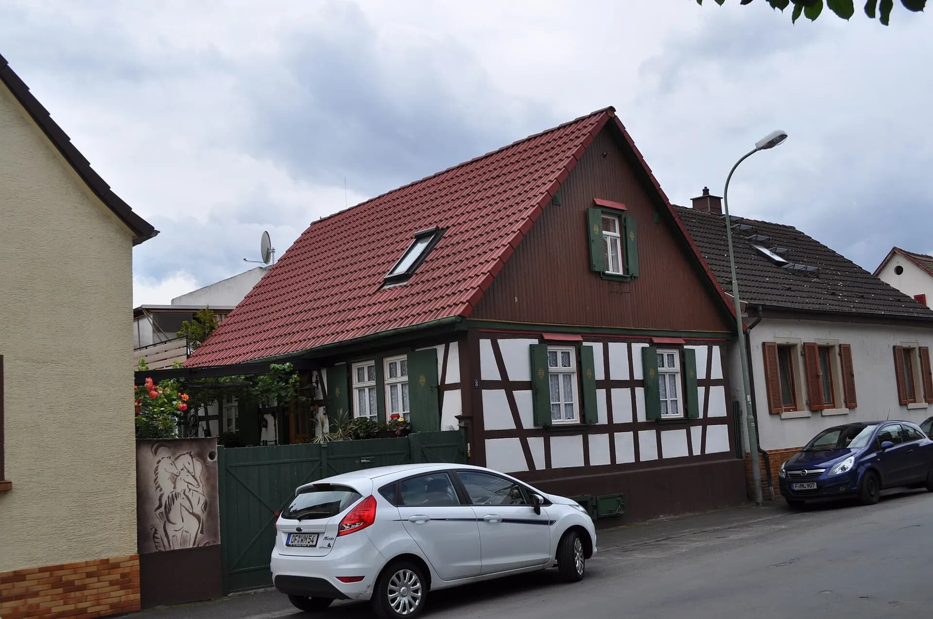 Fachwerkhaus Mainkurstraße 8 in Offenbach-Rumpenheim