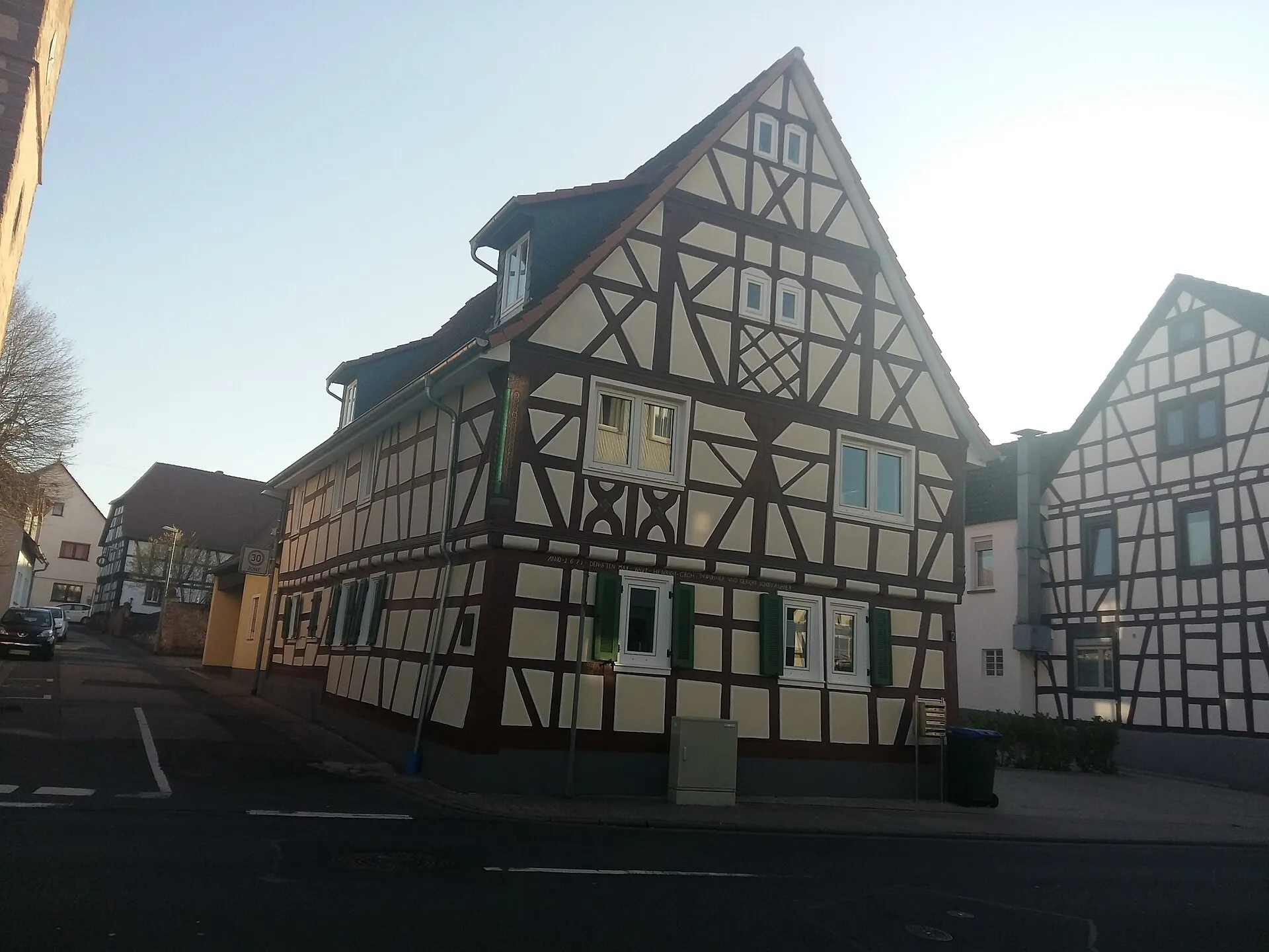 Fachwerkhaus Mainzer Straße 2 in Dreieich-Offenthal