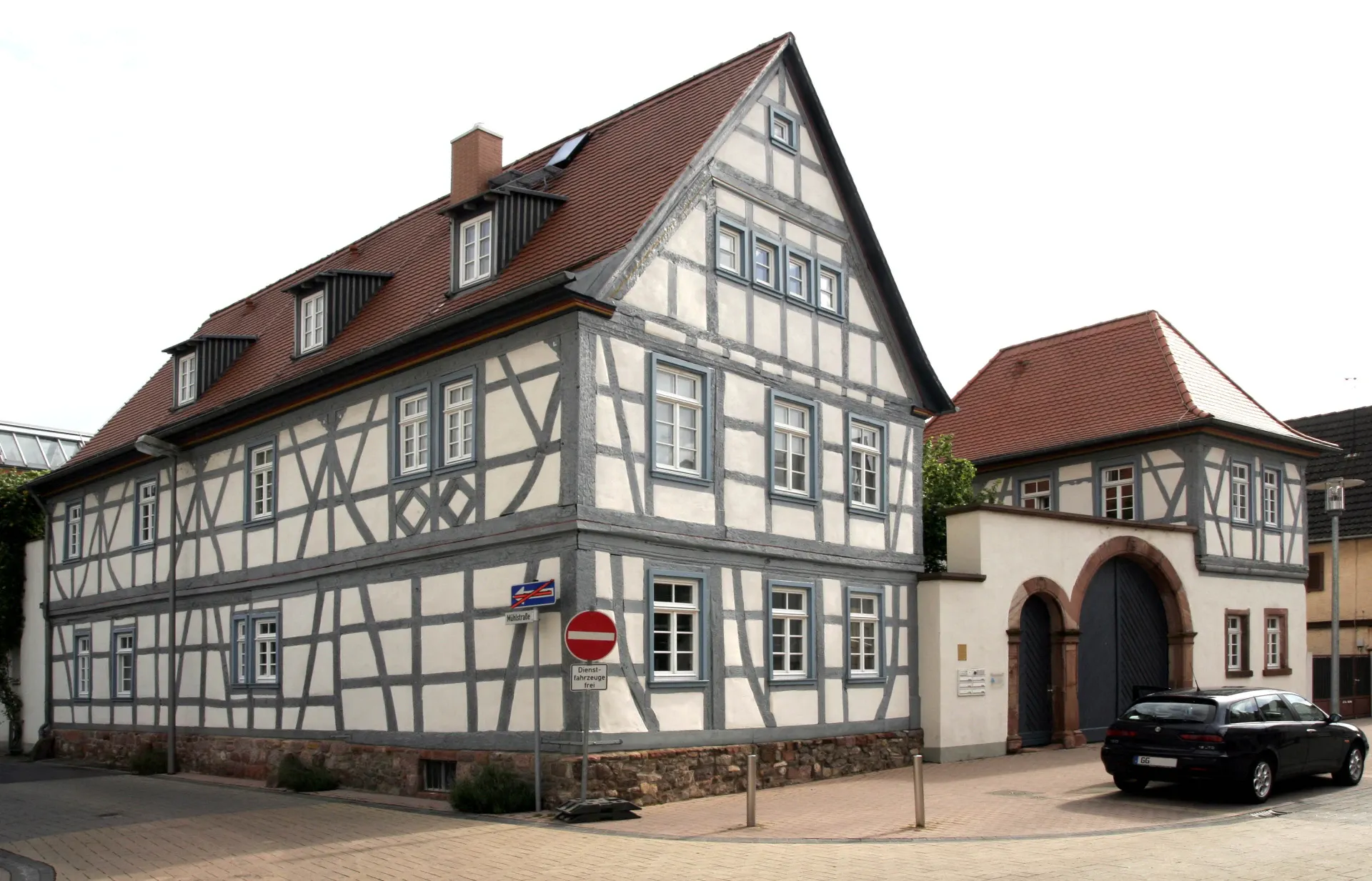 Fachwerkhaus in der Mainzer Straße in Groß-Gerau