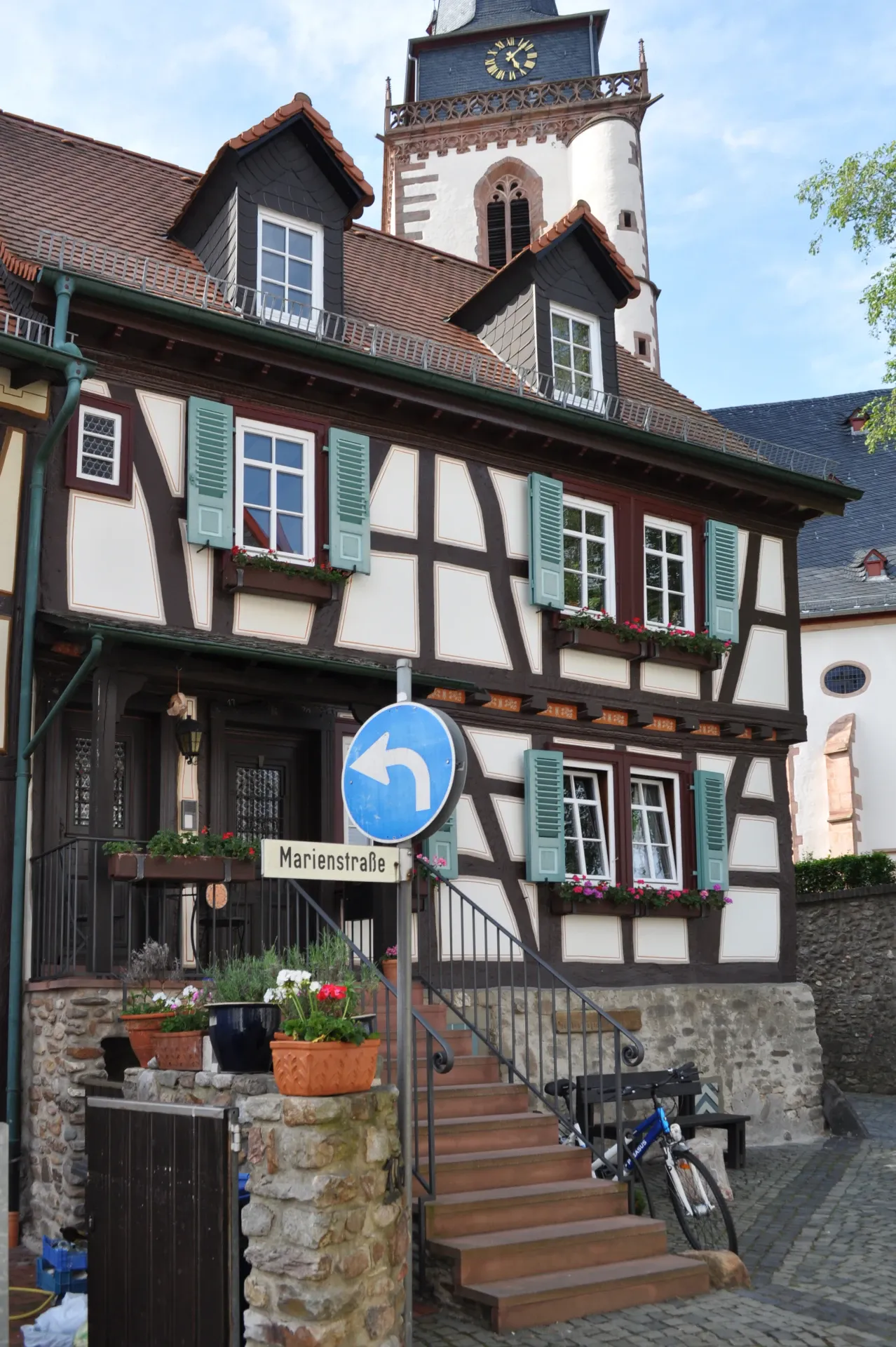 Fachwerkhaus in der Marienstraße in Oberursel (Taunus)