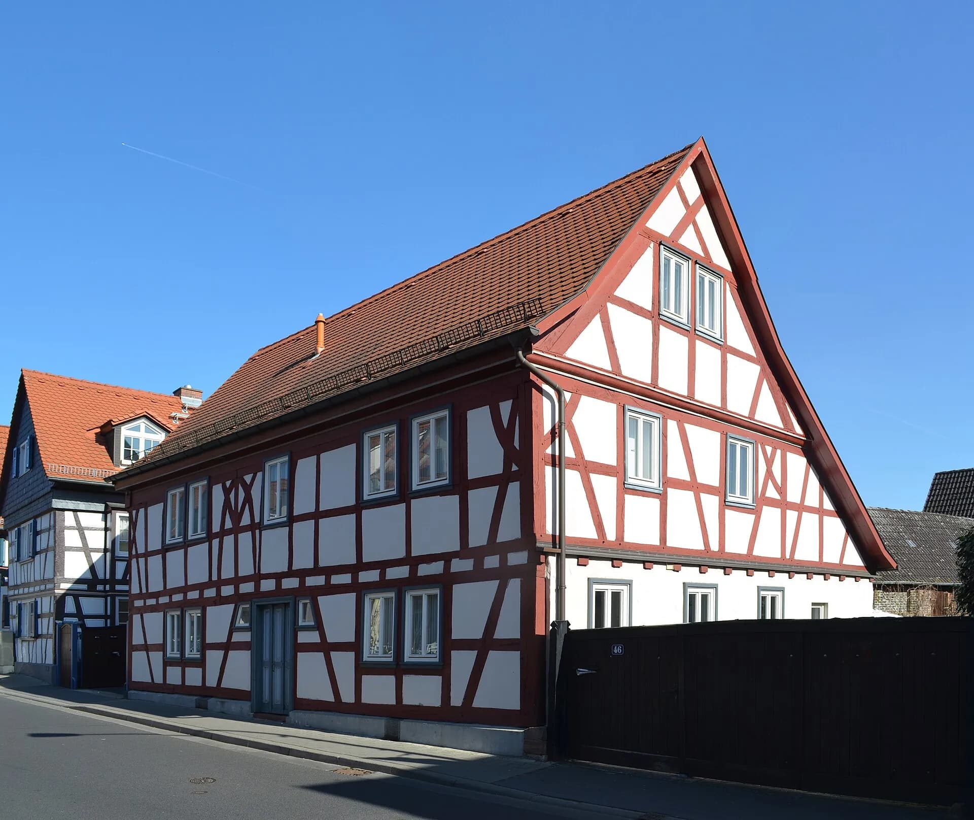 Fachwerkhaus Marktstraße 46 in Frankfurt-Bergen-Enkheim