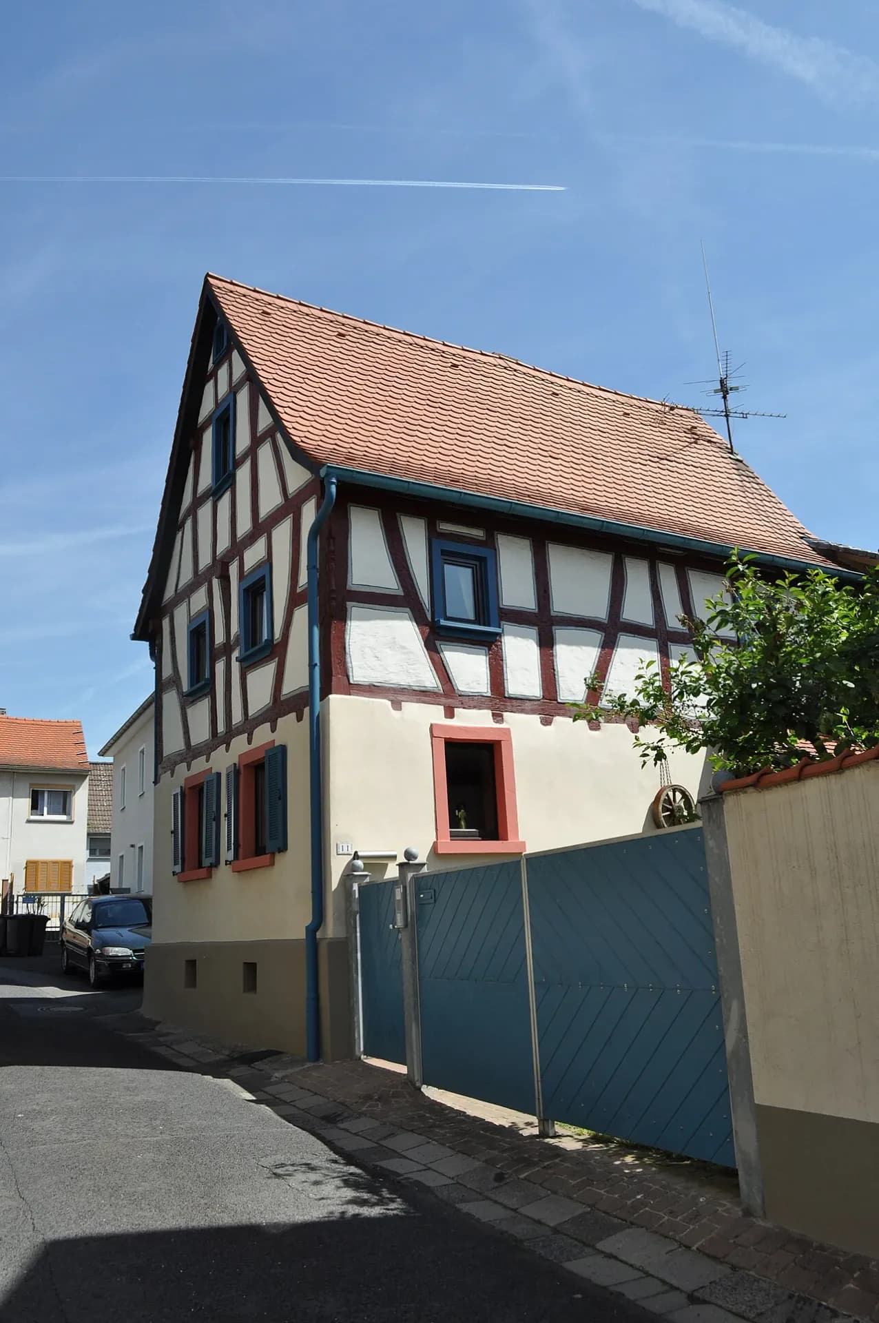 Fachwerkhaus in der Martinskirchstraße in Bad Homburg-Ober-Erlenbach